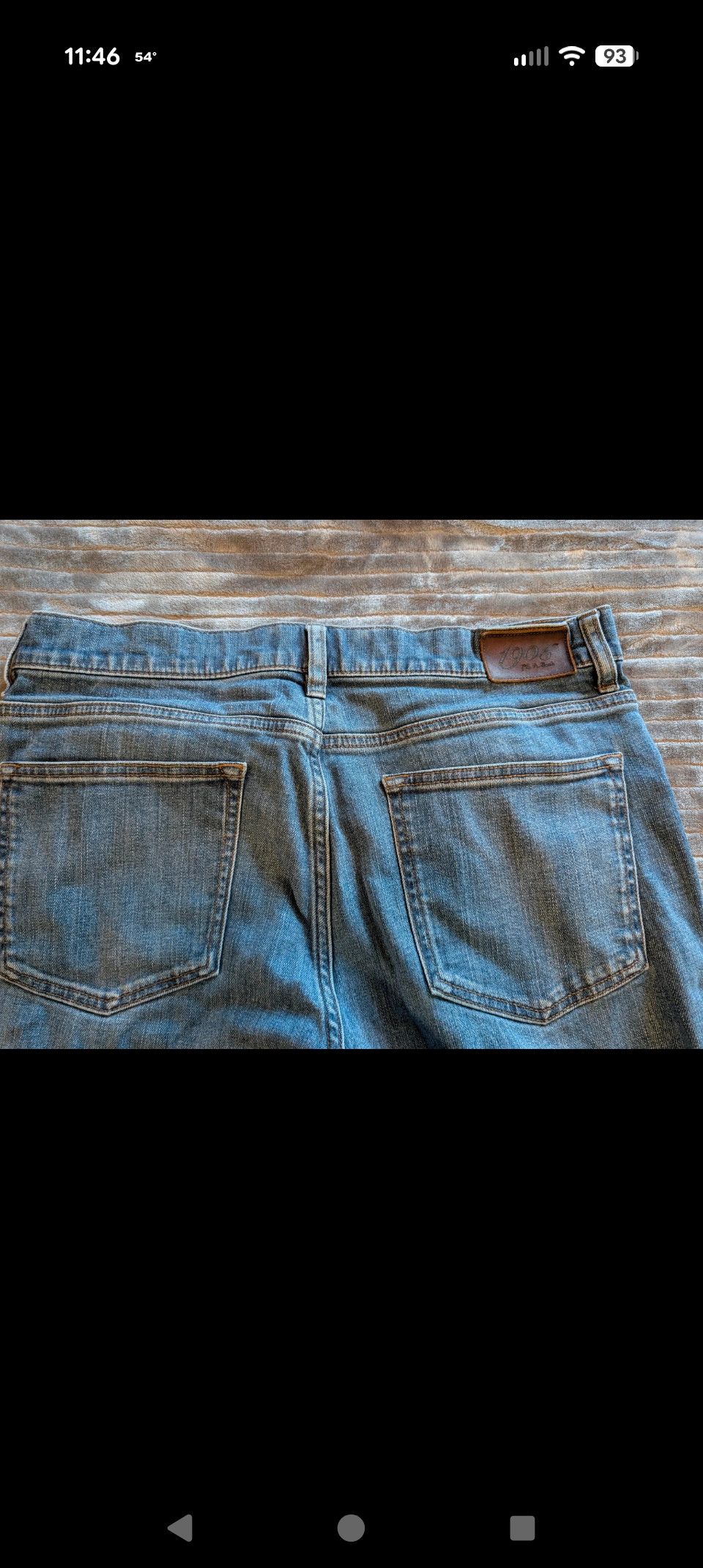 Jos. A. Bank Jos. A. Bank 1905 Collection men's tailored fit jeans Size US 32 / EU 48 - 3 Thumbnail