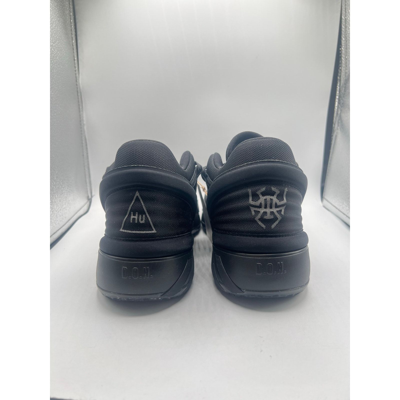 Adidas Pharrell X Adidas D.O.N. Issue #2 “Triple Black” size 8 men Size US 8 / EU 41 - 4 Thumbnail