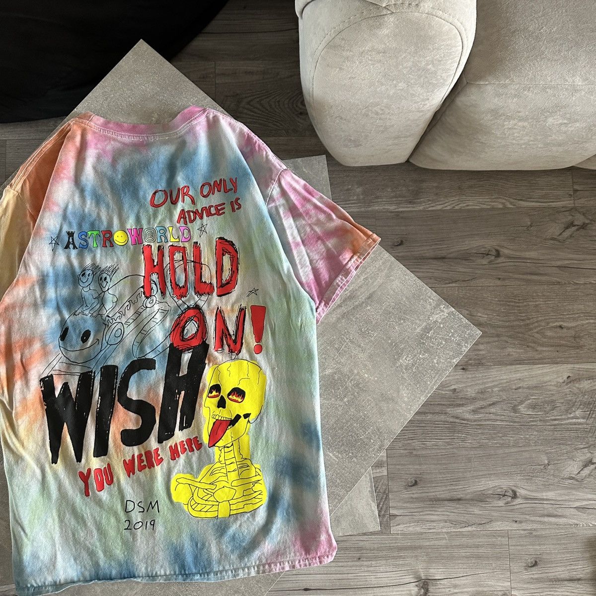 Other Travis Scott Astroworld x DSM Wish you were here 2019 tee Size US M / EU 48-50 / 2 - 3 Thumbnail