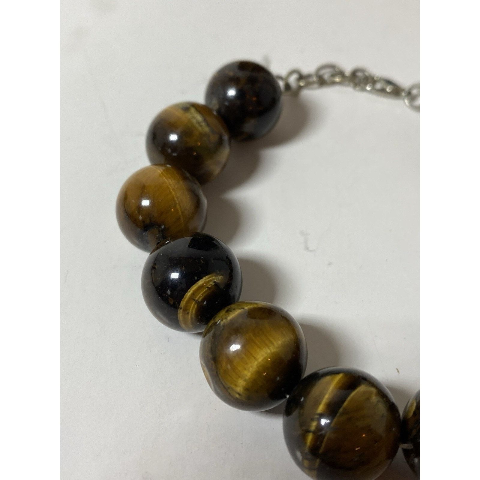 Other Tiger’s Eye Stone Beaded Bracelet Size ONE SIZE - 2 Thumbnail