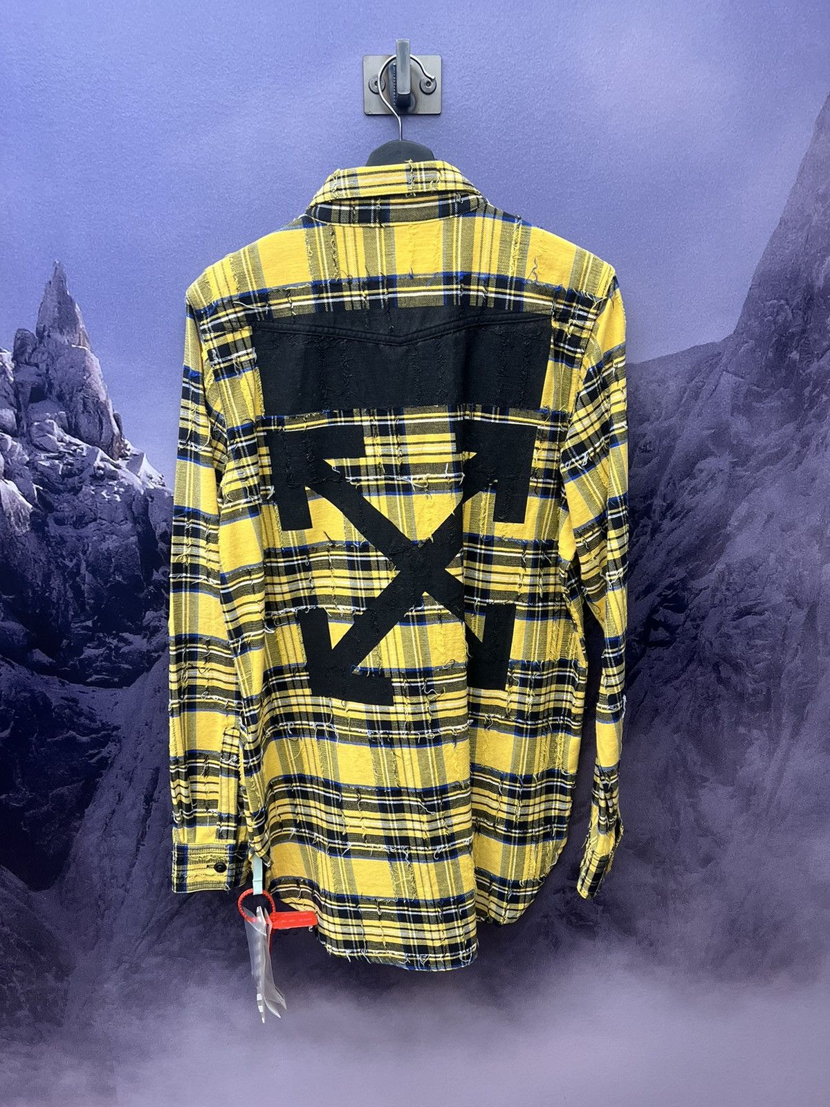 Top Flannel Off White