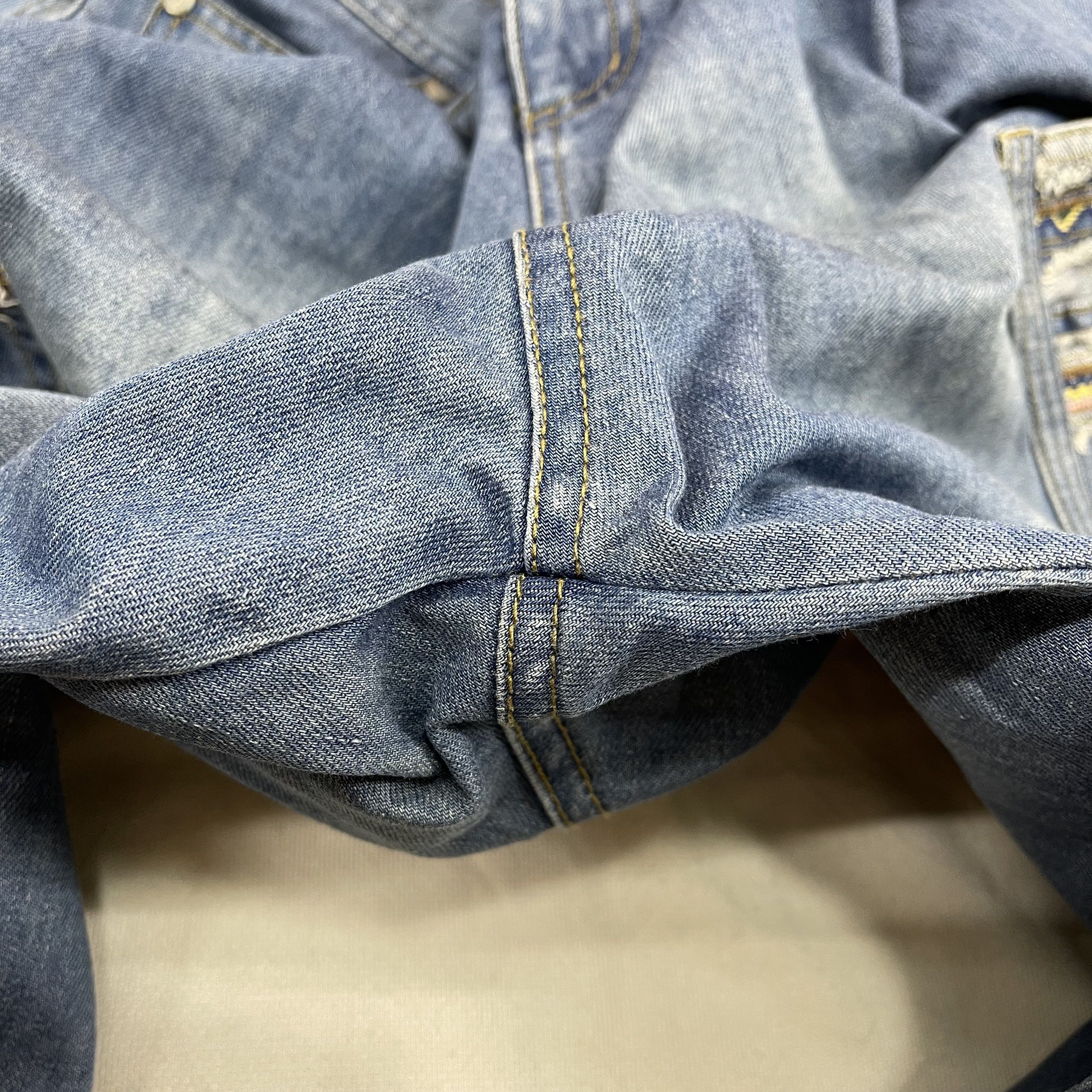 Japanese Brand TITICACA Denim Jeans #1220/AQ Size US 34 / EU 50 - 12 Thumbnail