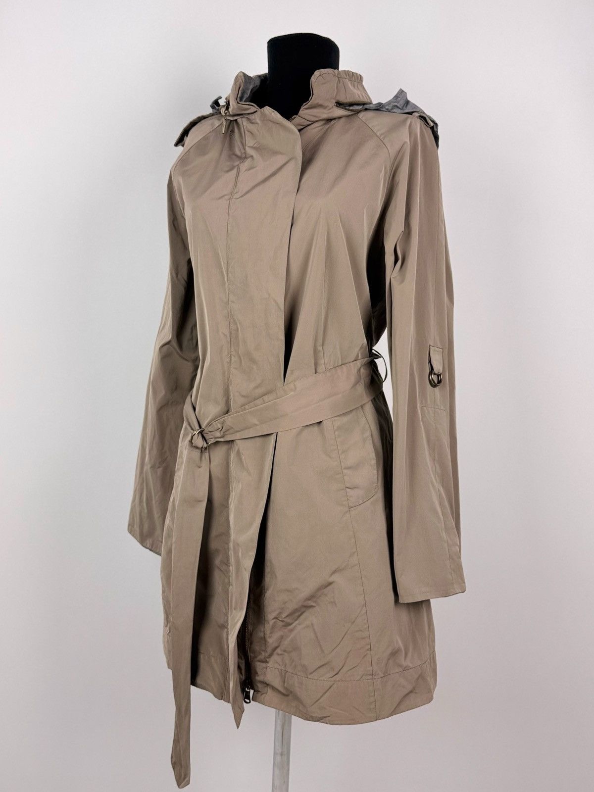 Brunello Cucinelli Rivamonti by Brunello Cucinelli Woman’s Trench Coat Jacket Size XL / US 12-14 / IT 48-50 - 1 Thumbnail