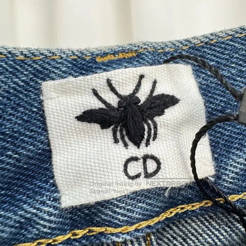 Dior Dior Blue Denim Logo Women's Jeans . Size 23" - 6 Thumbnail