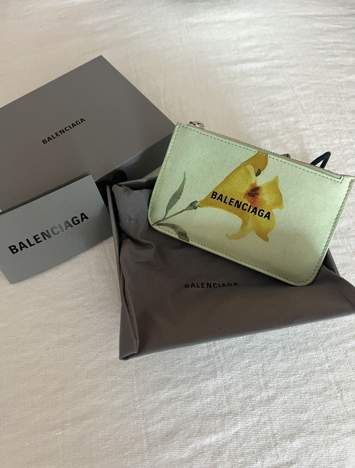 Balenciaga Balenciaga Floral Wallet Size ONE SIZE - 3 Thumbnail