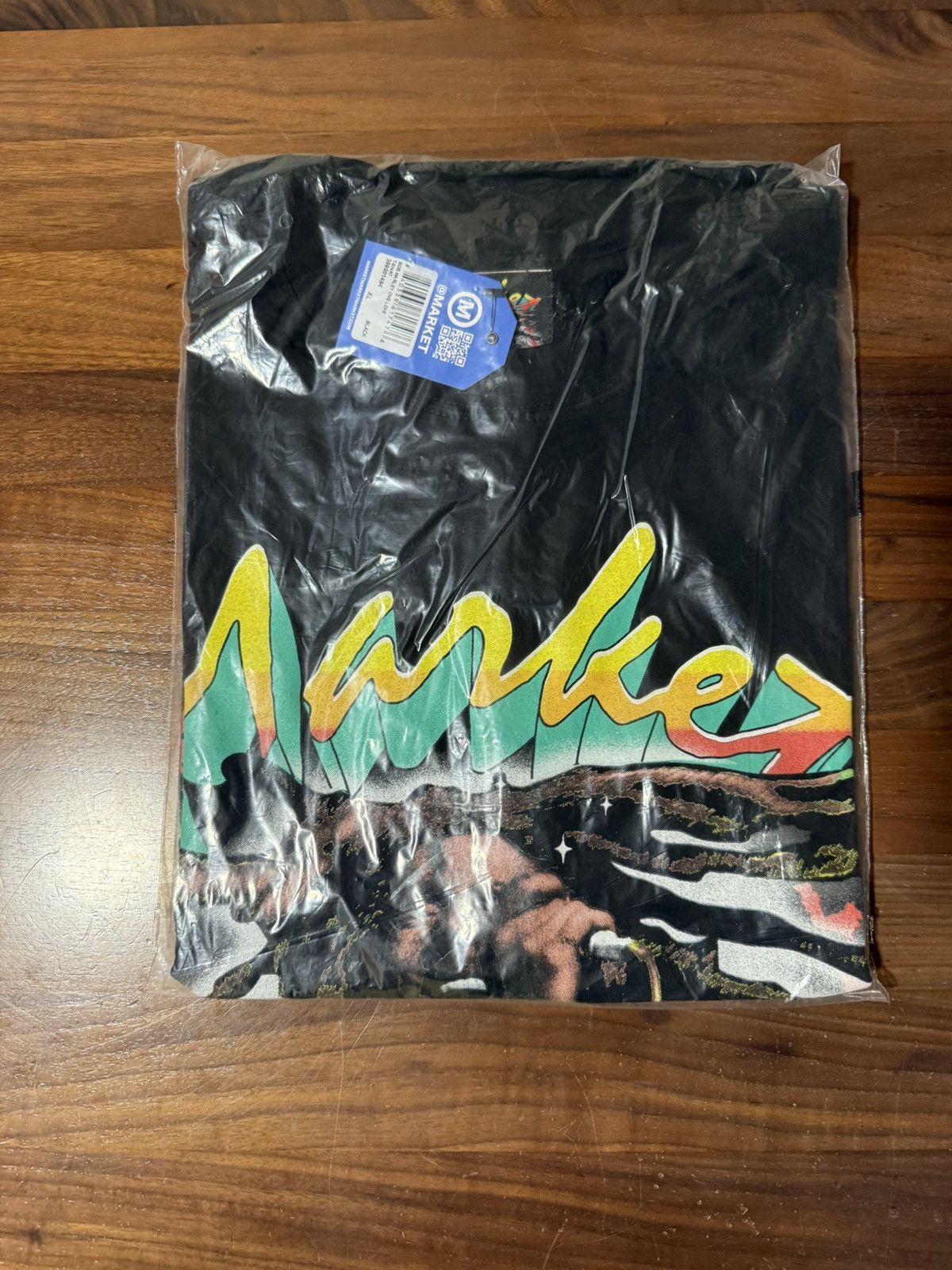 Bob Marley × Market MARKET BOB MARLEY ONE LOVE T-SHIRT Black Tee Men’s Size XL Size US XL / EU 56 / 4 - 2 Thumbnail