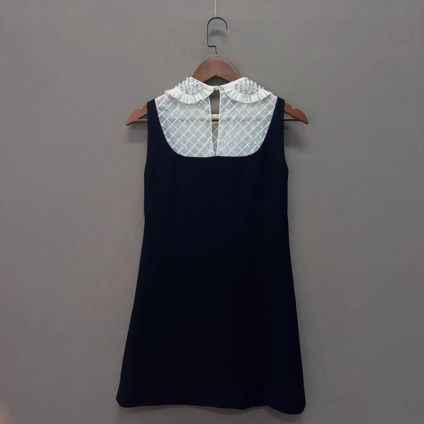 Miu Miu MIU MIU Sequin Strap Color Block Dress Size 40 Size S / US 4 / IT 40 - 1 Thumbnail