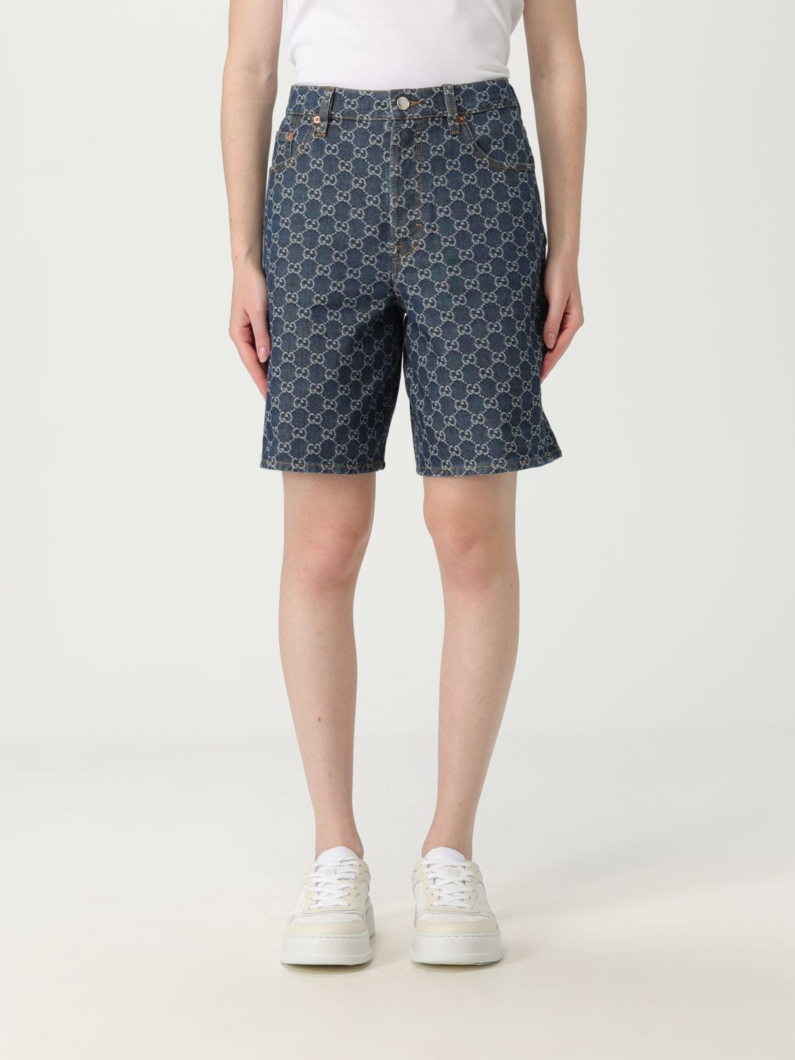 Gucci Gucci Short Woman Denim Size 27" / US 4 / IT 40 - 1 Thumbnail
