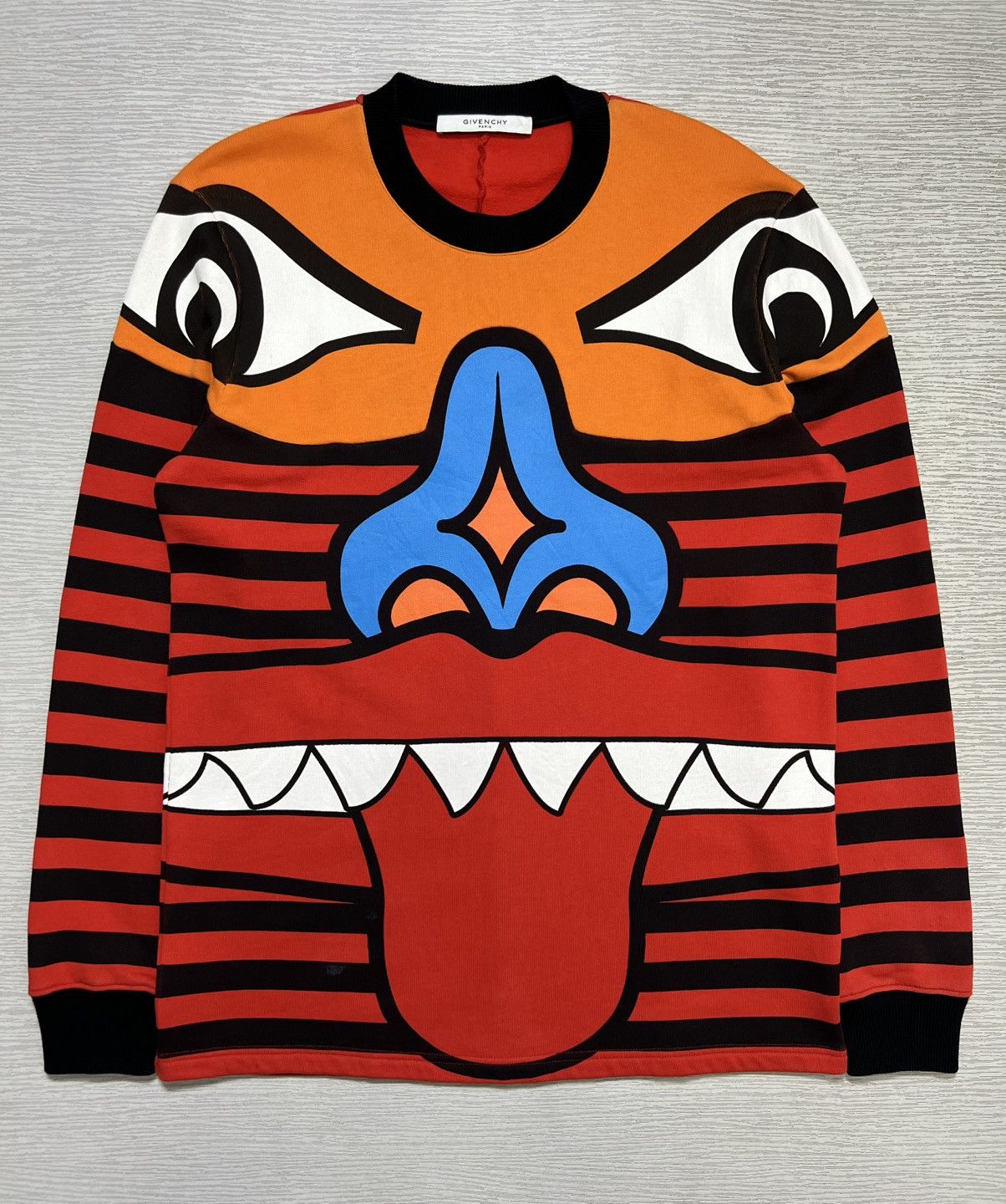 Givenchy Givenchy - F/W ‘17 - Totem Print Cotton Sweatshirt Size US XS / EU 42 / 0 - 4 Thumbnail