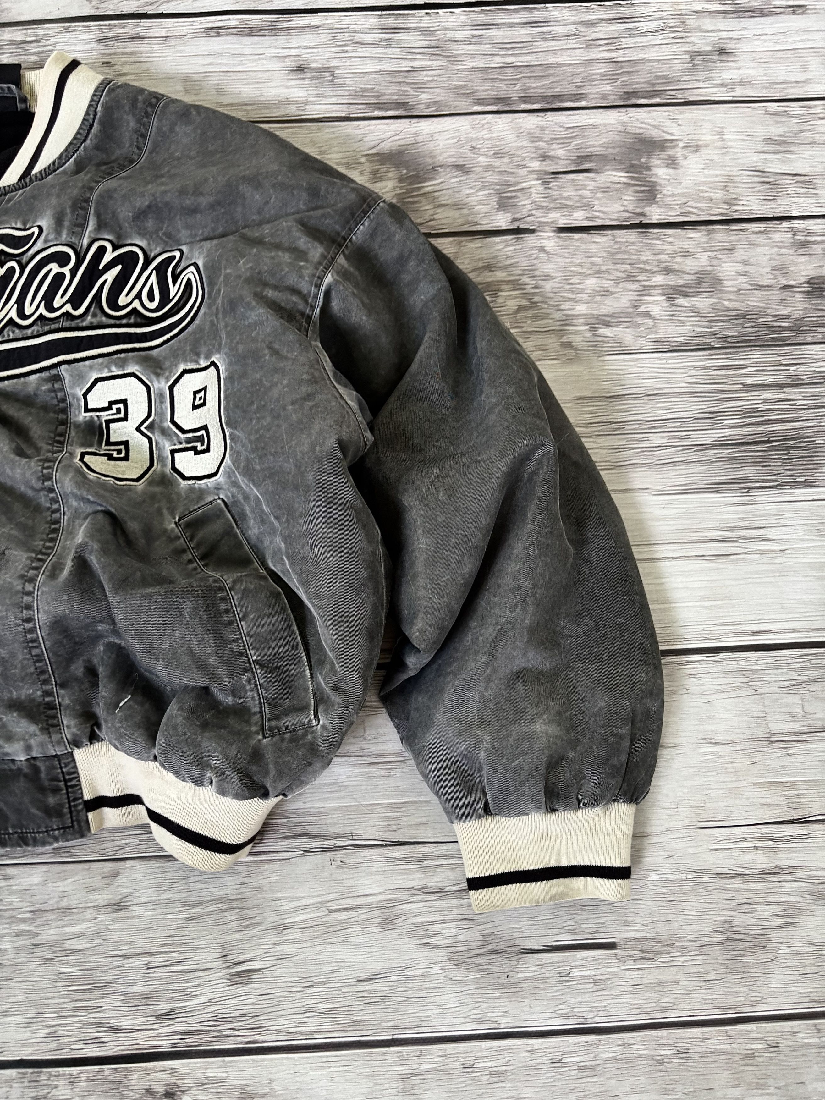Hysteric Glamour × Japanese Brand VTG Washed Raf Simons Style College Cropped Bomber Jacket Size US S / EU 44-46 / 1 - 5 Thumbnail