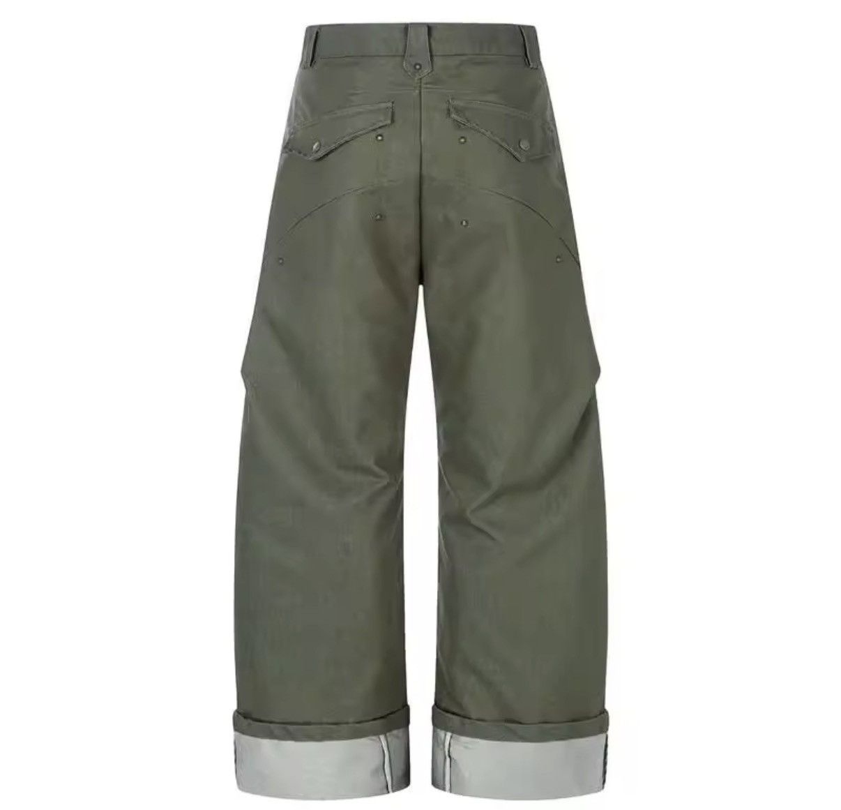 Other Workwear Khaki Casual Loose Streetwear Pants Size US 33 - 3 Thumbnail