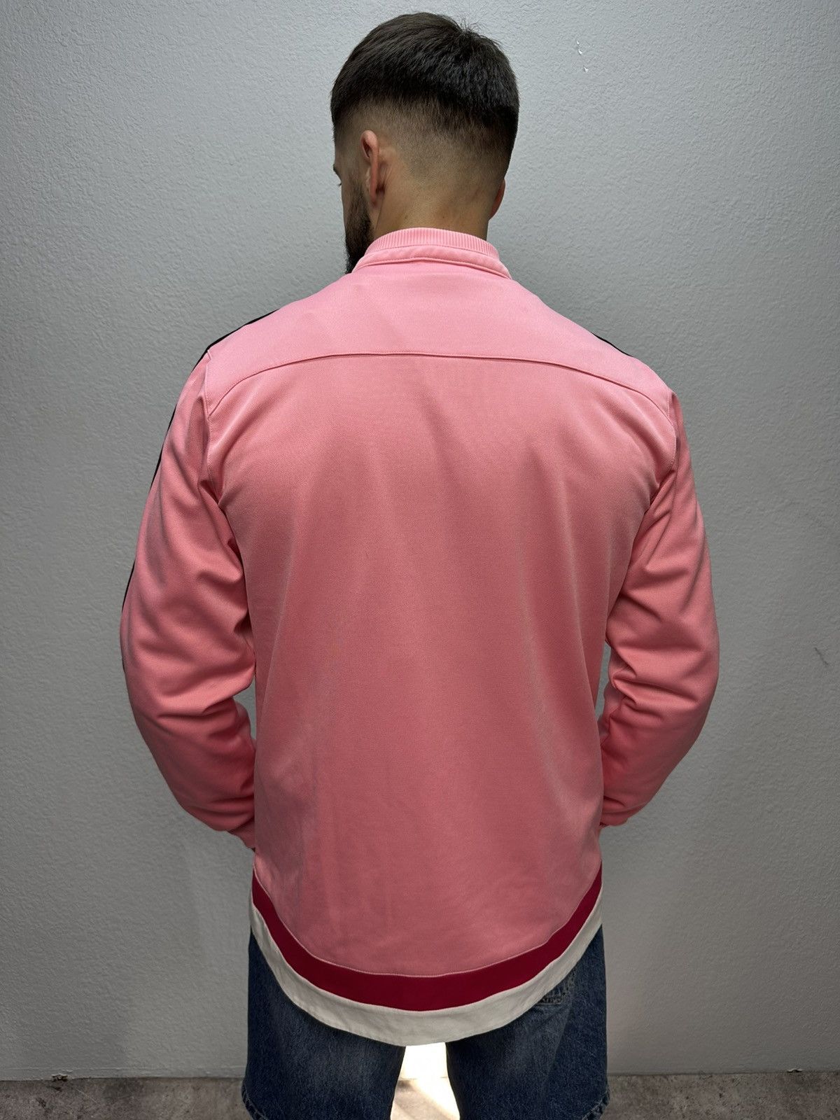 Adidas Vintage Adidas Juventus Pink 2015 Track Jacket Drake Rare Size US L / EU 52-54 / 3 - 9 Thumbnail