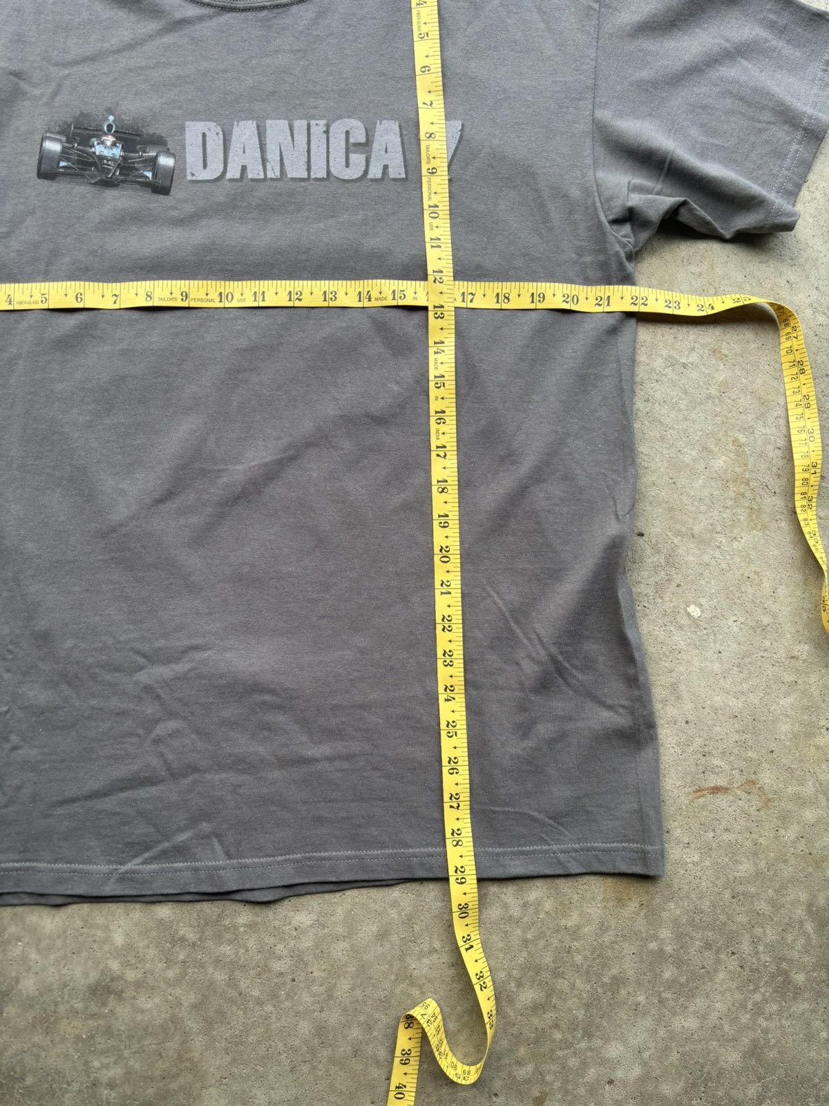 NASCAR Vintage Danica Patrick t shirt Size US L / EU 52-54 / 3 - 5 Thumbnail