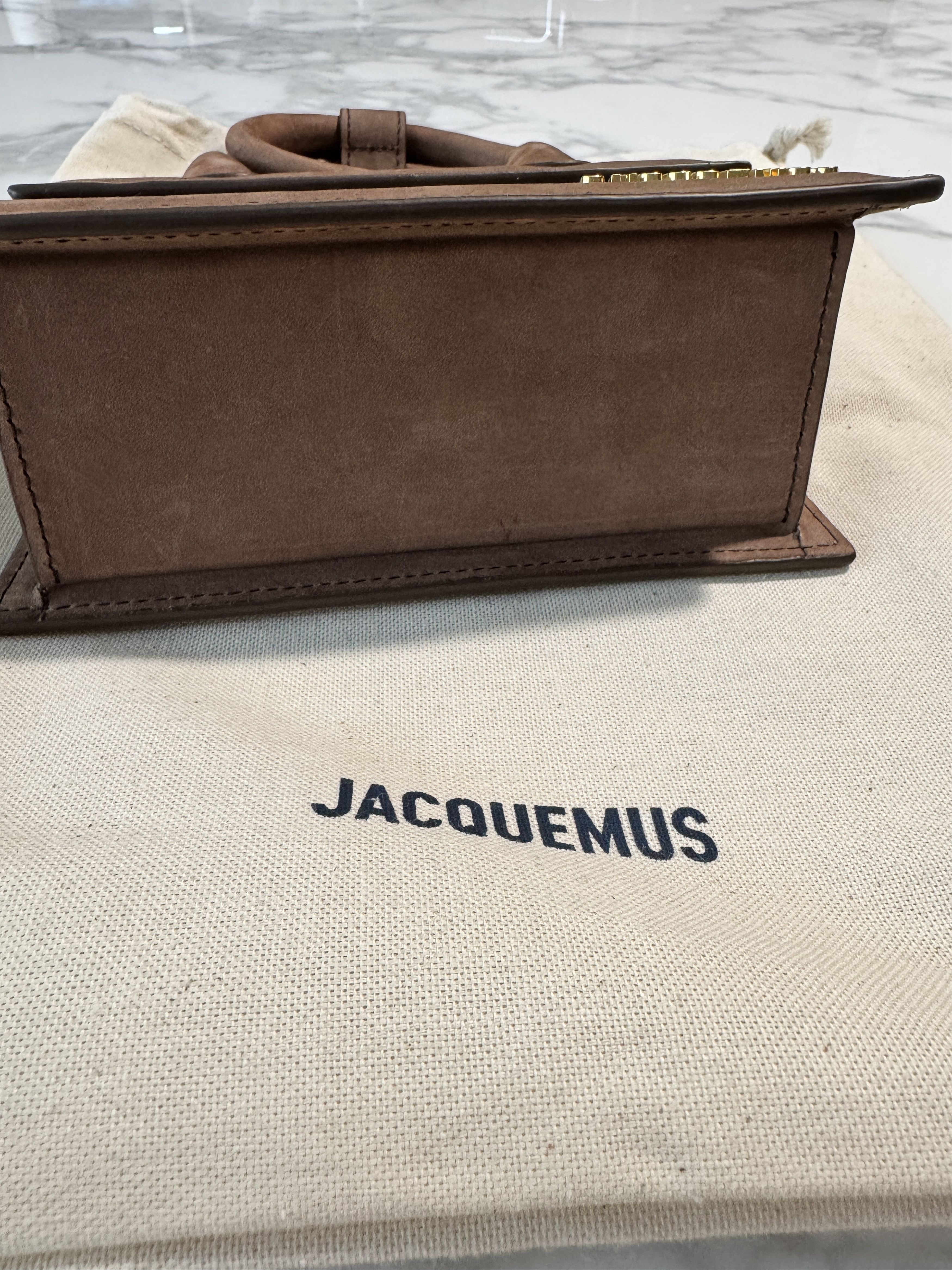 Jacquemus Le Chiquito à Noeud Marron Size ONE SIZE - 7 Thumbnail