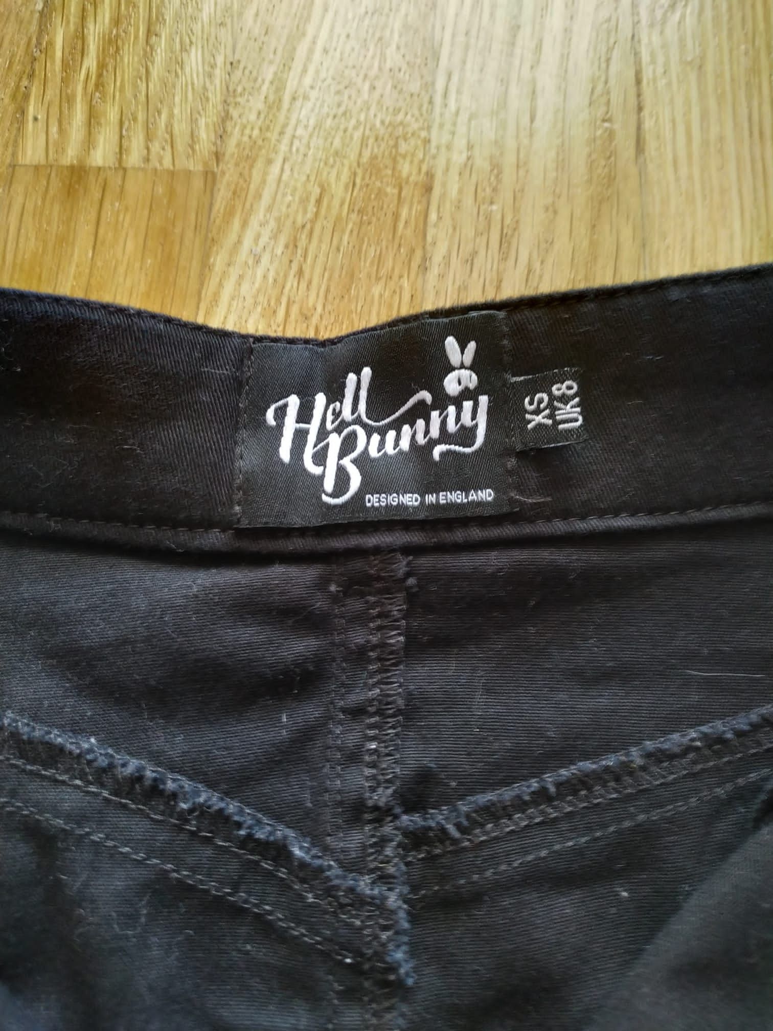 Other Black alternative black Hell Bunny emo goth Size 27" / US 4 / IT 40 - 6 Thumbnail