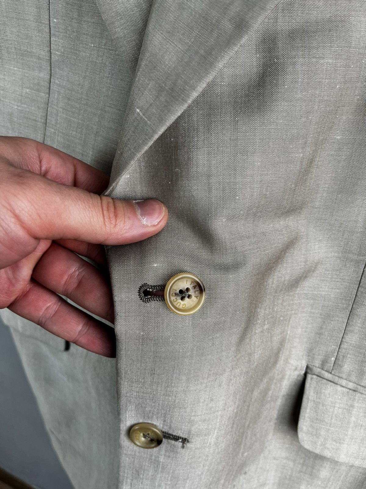 Gucci × Vintage Gucci blazer jacket vintage 90s Size 52R - 15 Thumbnail