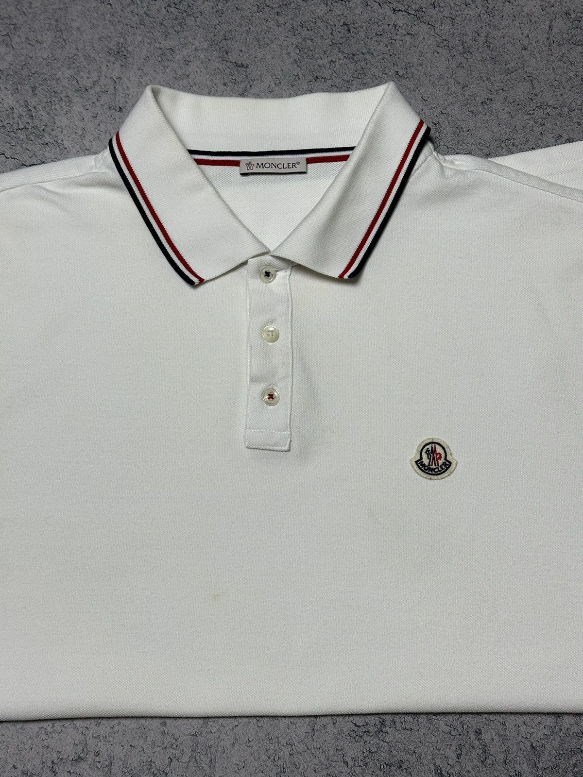 Moncler Moncler Maglia Polo Manica Corta Shirt Size US XL / EU 56 / 4 - 4 Thumbnail