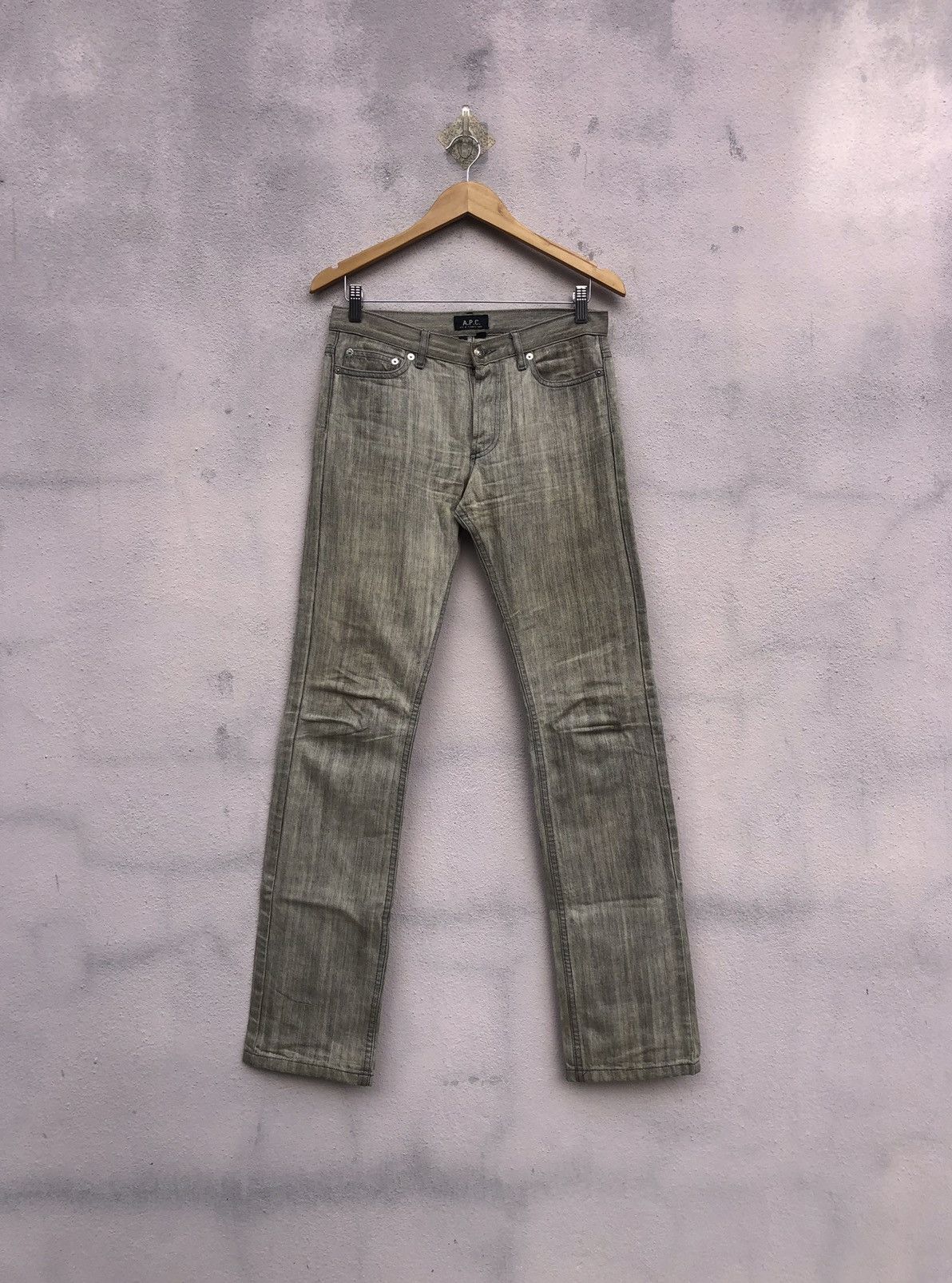 A.P.C. APC Bleach Style Jeans Size US 29 - 1 Thumbnail