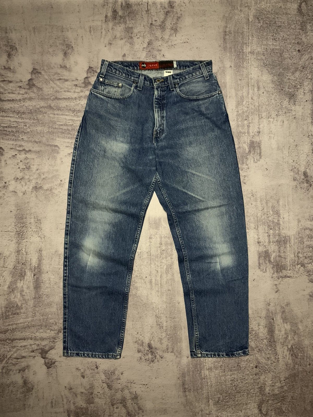 Levi's Very Rare 1993 Levi’s Silver Tab Blank Tab Loose Jeans USA Size US 32 / EU 48 - 2 Thumbnail