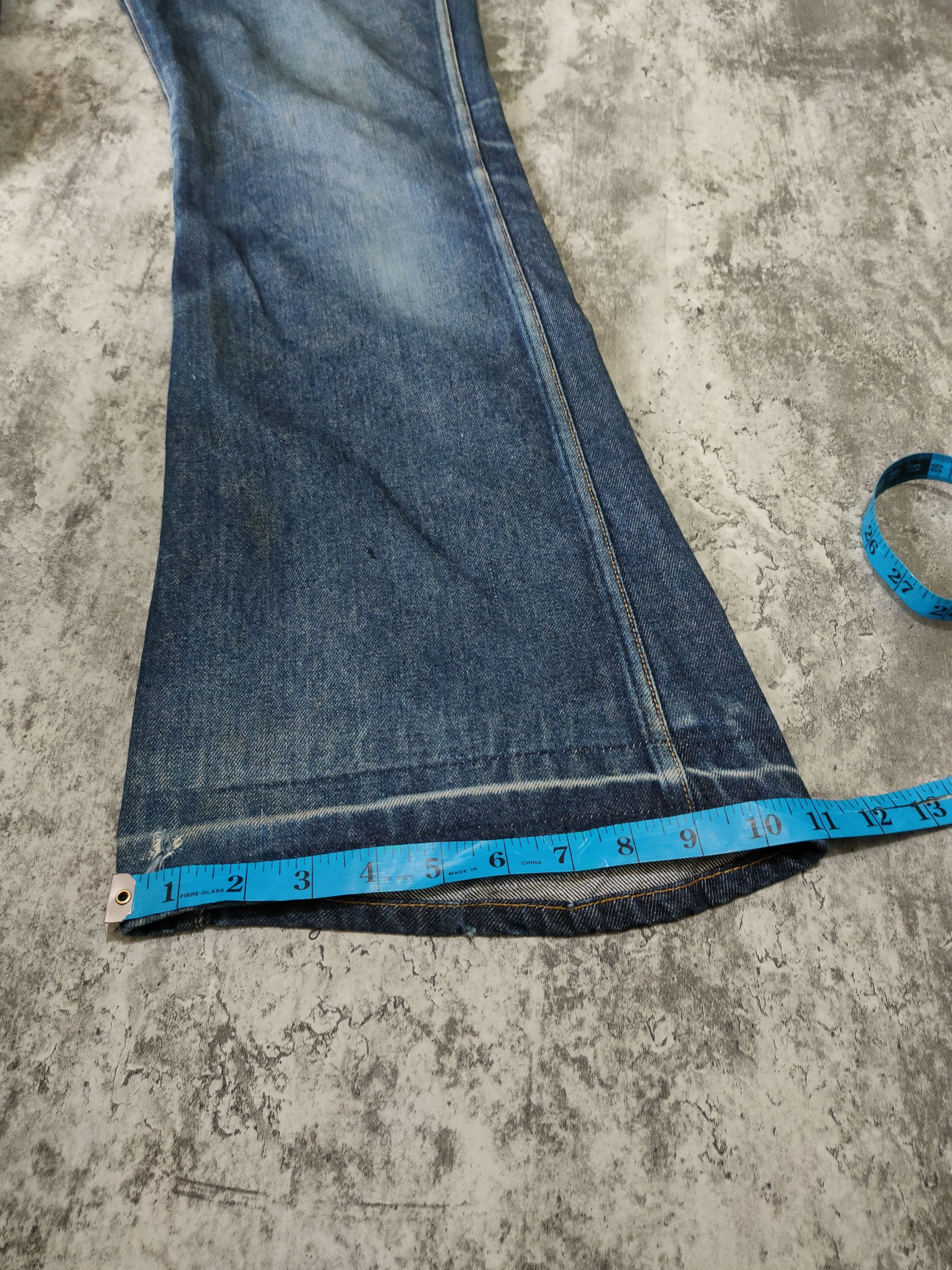 Tornado Mart Vintage Big John Distressed Super Flare Jeans Size US 32 / EU 48 - 21 Thumbnail