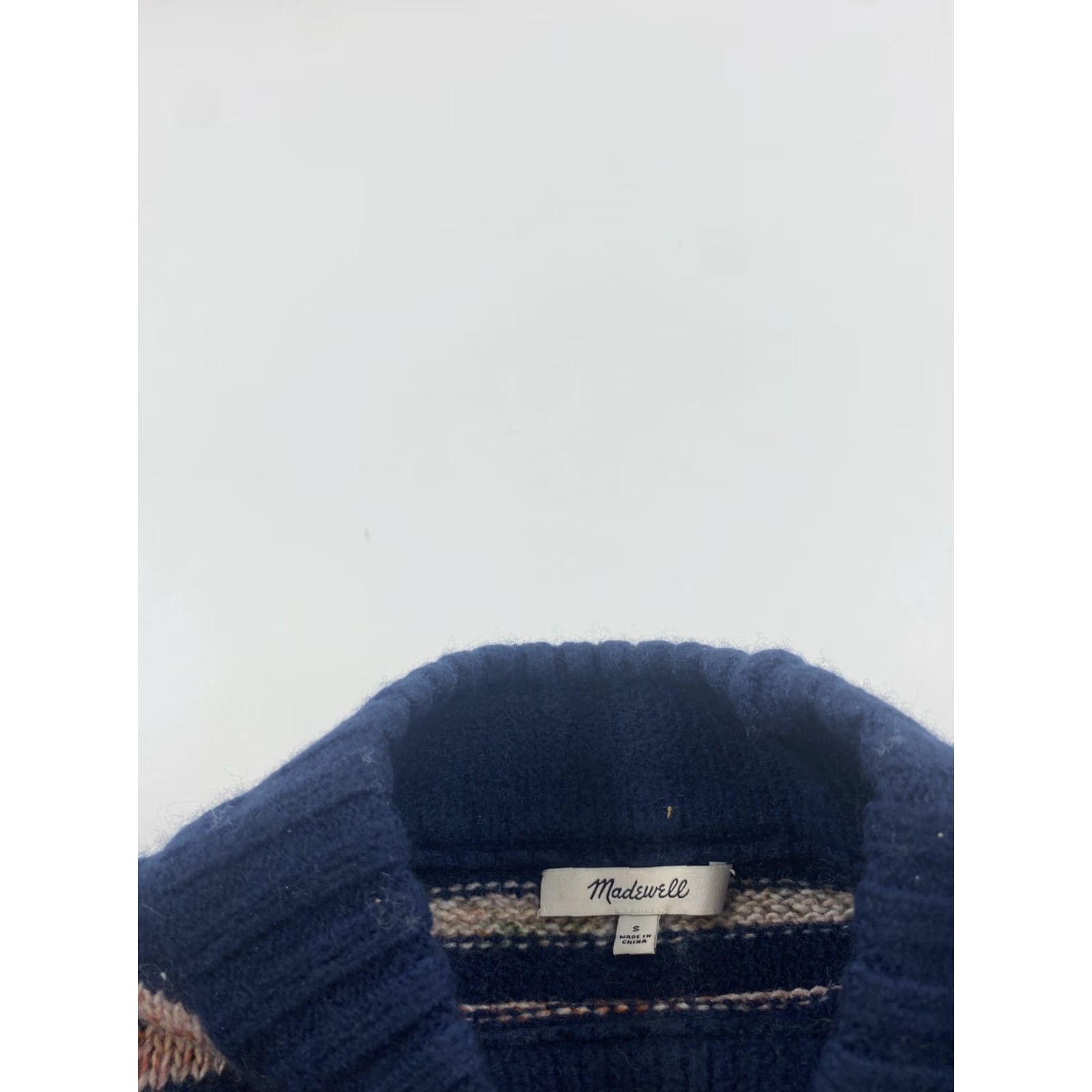 Madewell Madewell Wool Sweater Womens Small Pullover Long Sleeve Multicolor S Size S / US 4 / IT 40 - 2 Thumbnail