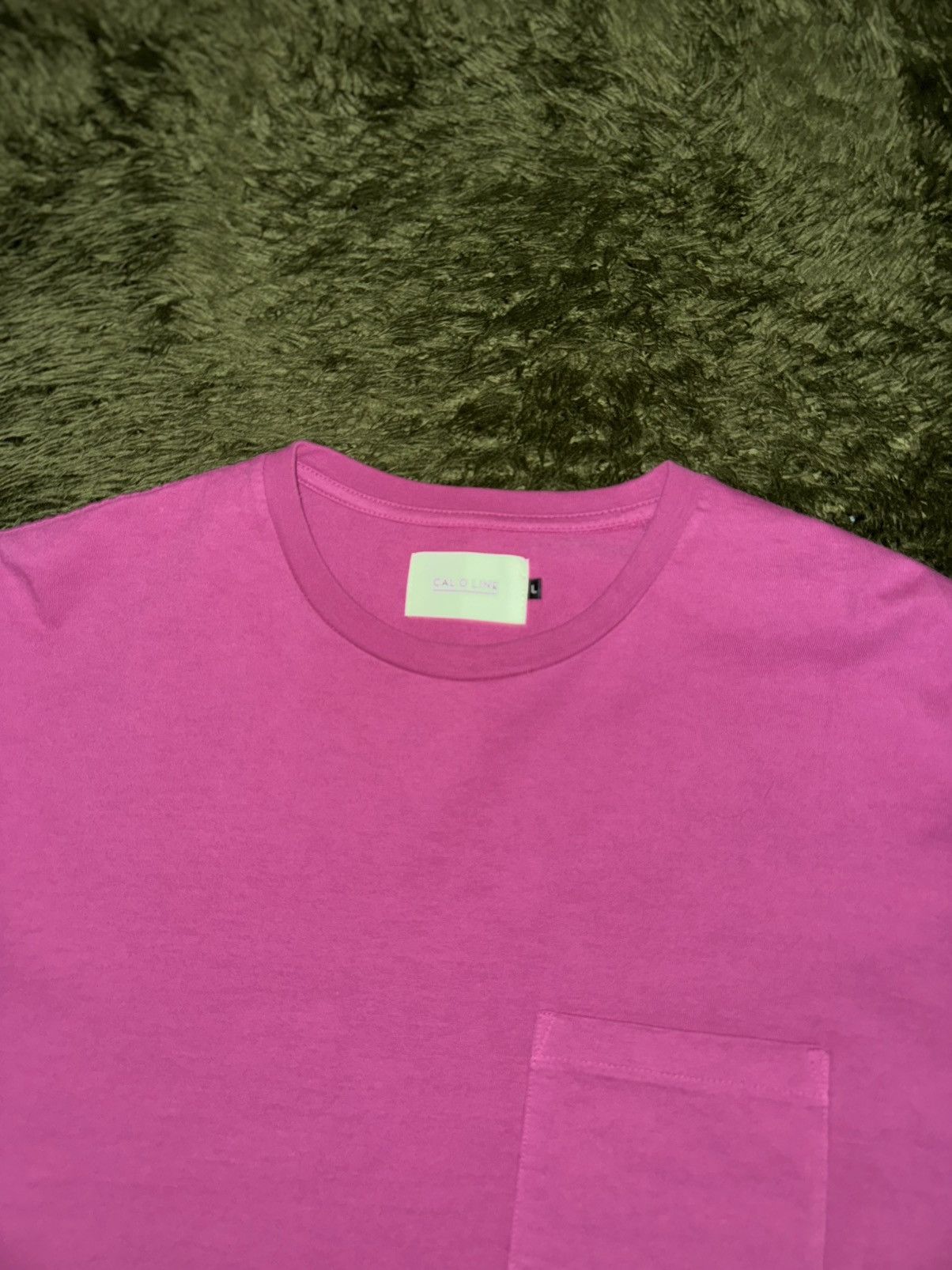 CAL O LINE [L] CAL O LINE Original Pocket Long Sleeve — Pink Size US L / EU 52-54 / 3 - 3 Thumbnail