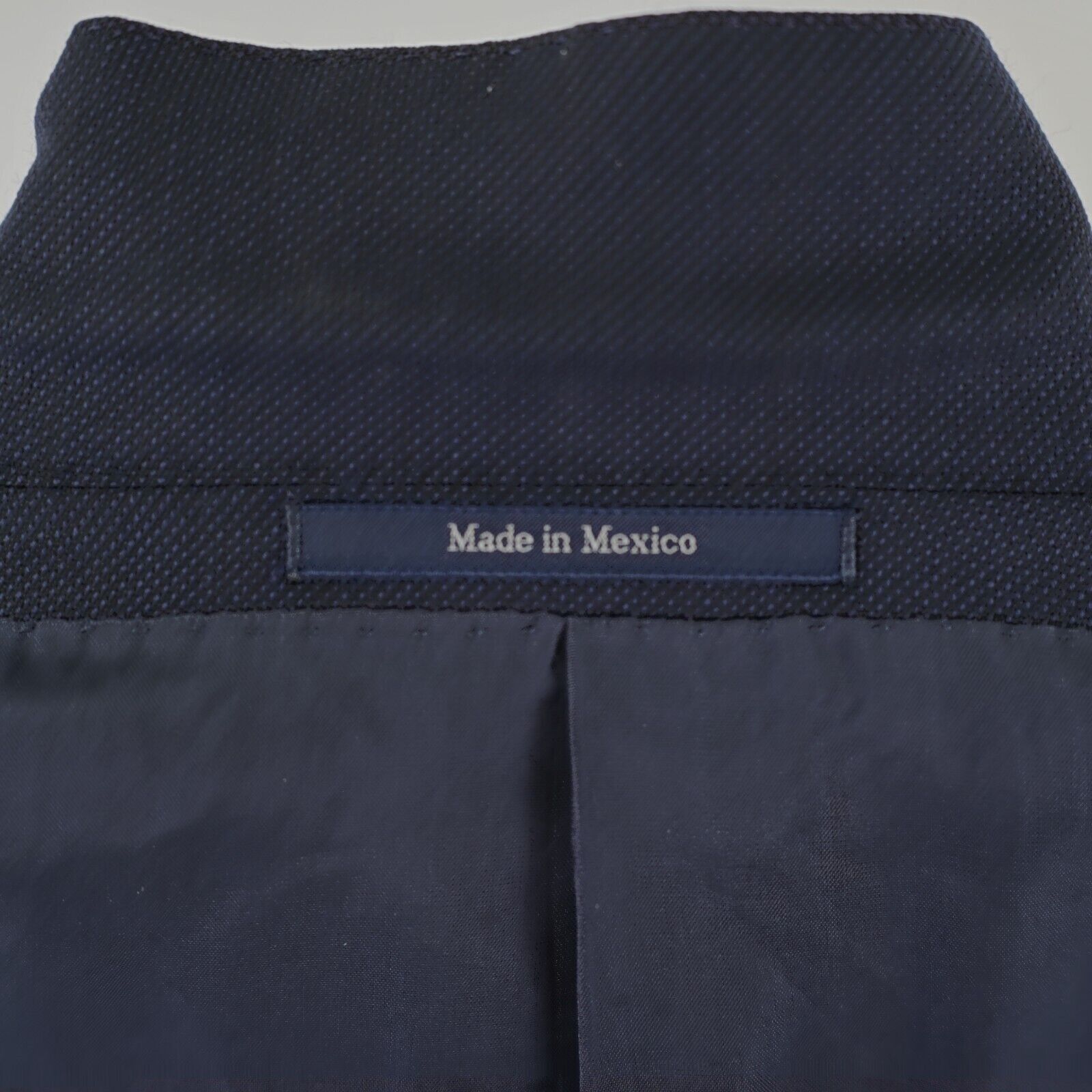 Ermenegildo Zegna Ermenegildo Zegna Thick Textured Wool Blue 2 Button Blazer 4 Size 40R - 13 Thumbnail