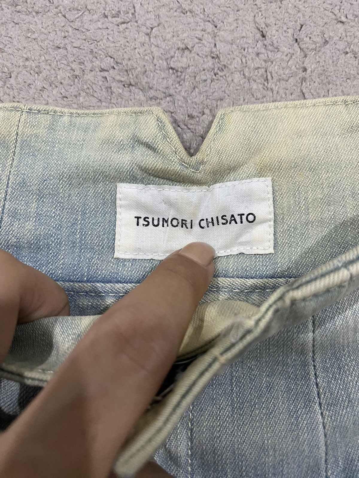 Tsumori Chisato TSUMORI CHISATO Sarouel Denim Pants Size US 26 / EU 42 - 6 Thumbnail