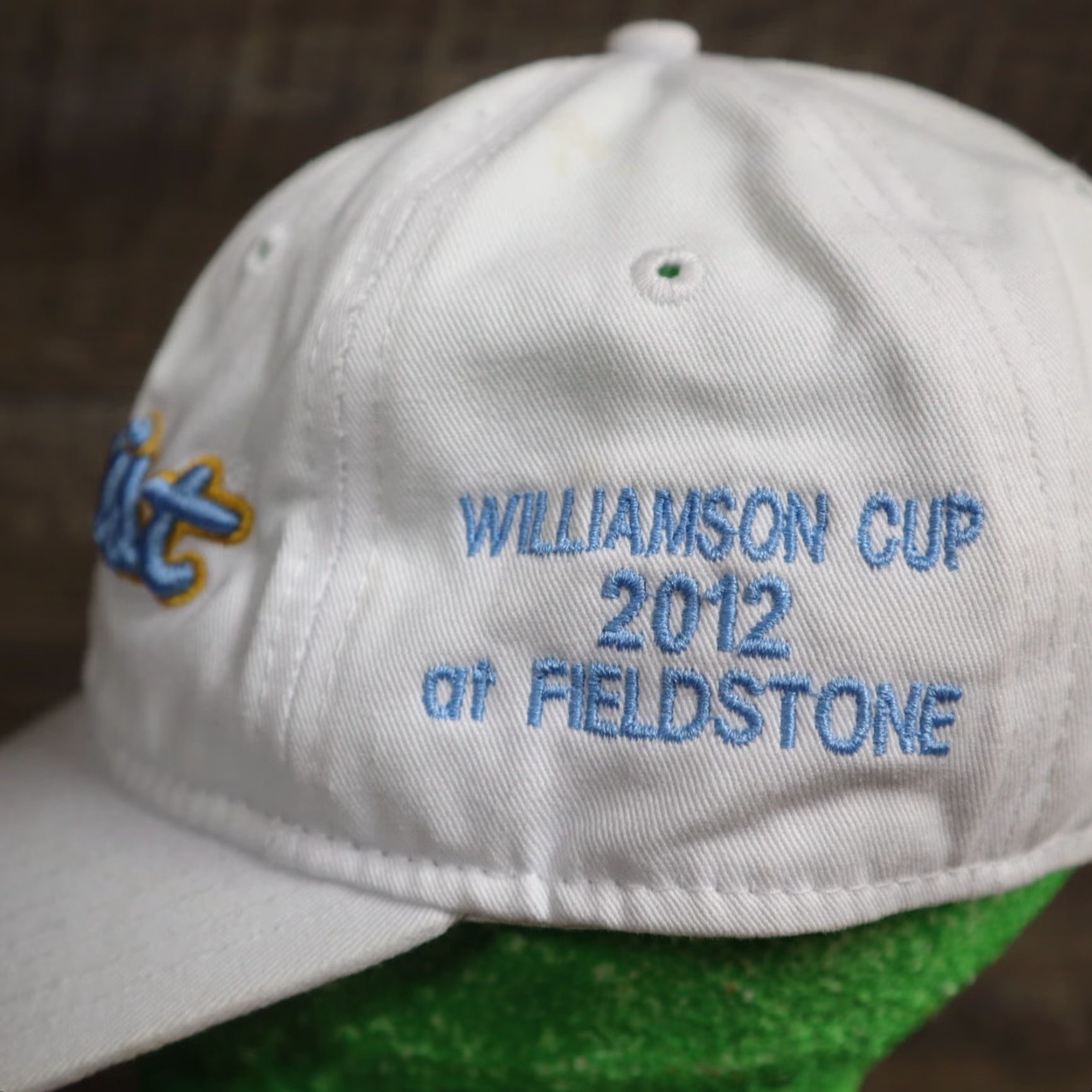Titleist Titleist Hat Adjustable Adult White Delaware State Williamson 2012 Golf Cap Size ONE SIZE - 4 Thumbnail