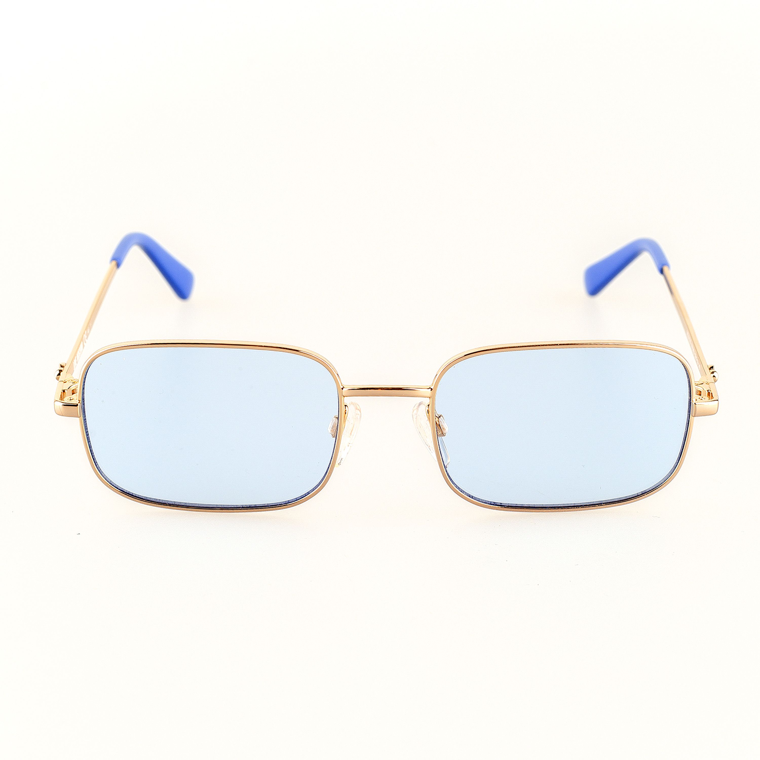 Moschino Moschino MOL012/S MVUKU 1AB-1A1 Blue/Golden Sunglasses Size ONE SIZE - 3 Thumbnail