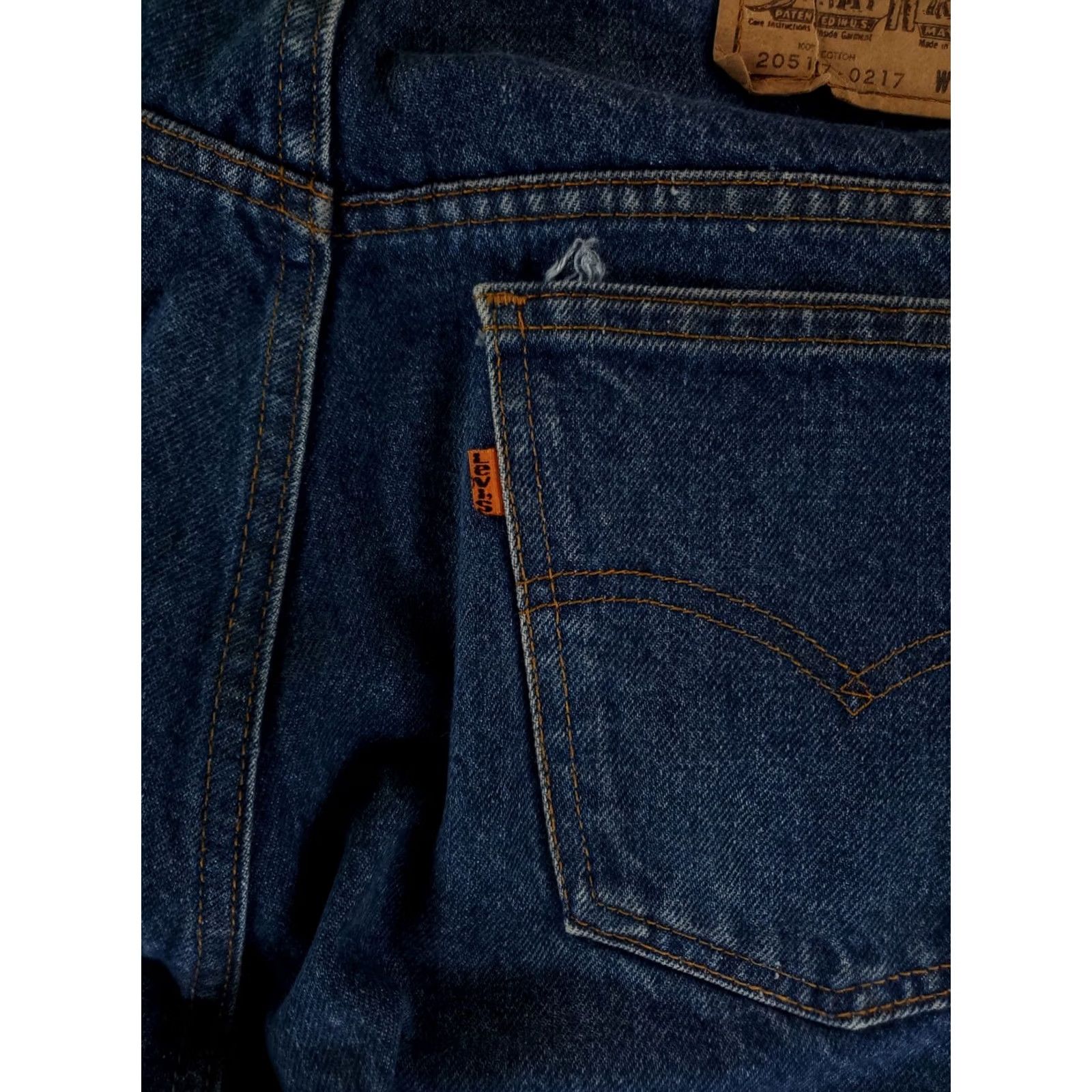 Levi's VINTAGE Levi's 517 Jeans Bootcut Jeans Mens 34x31 80s Blue Mens Size US 34 / EU 50 - 2 Thumbnail