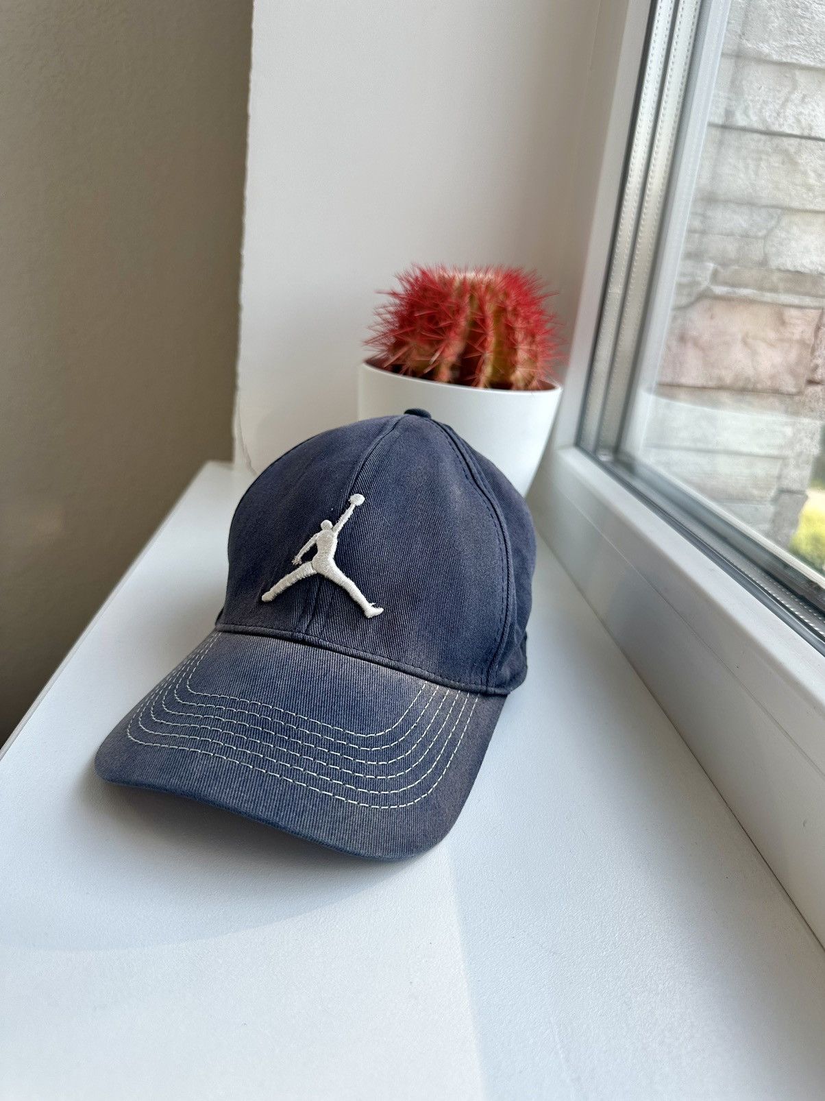 Nike Vintage Nike Jordan Cap Fade Style Size ONE SIZE - 6 Thumbnail