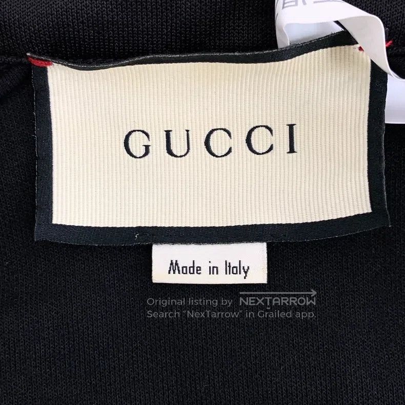 Gucci Gucci Black side striped logo stand-up collar zipper long- Size US L / EU 52-54 / 3 - 6 Thumbnail