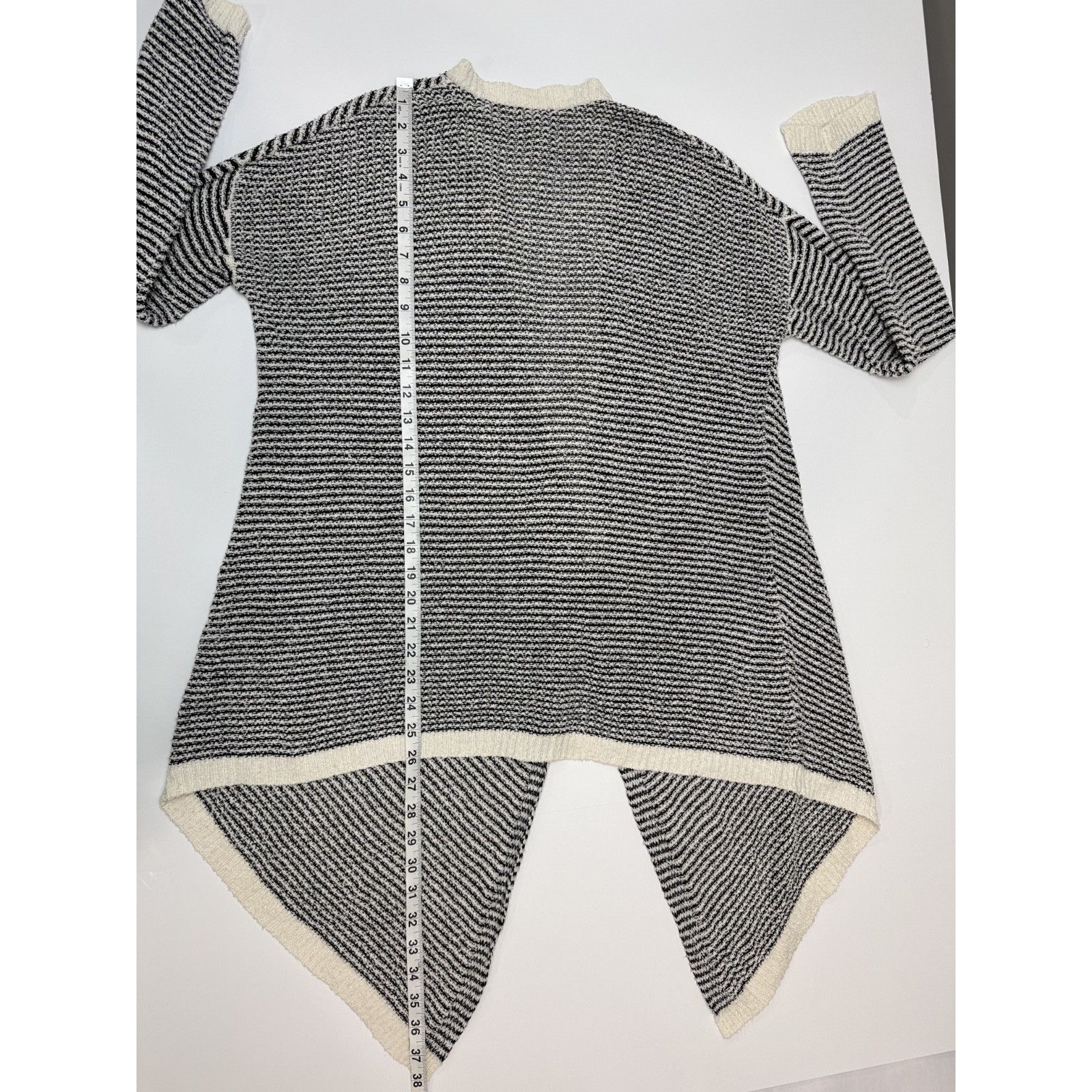 Eileen Fisher Eileen Fisher Organic Cotton Open Front Sweater Small Size S / US 4 / IT 40 - 8 Thumbnail