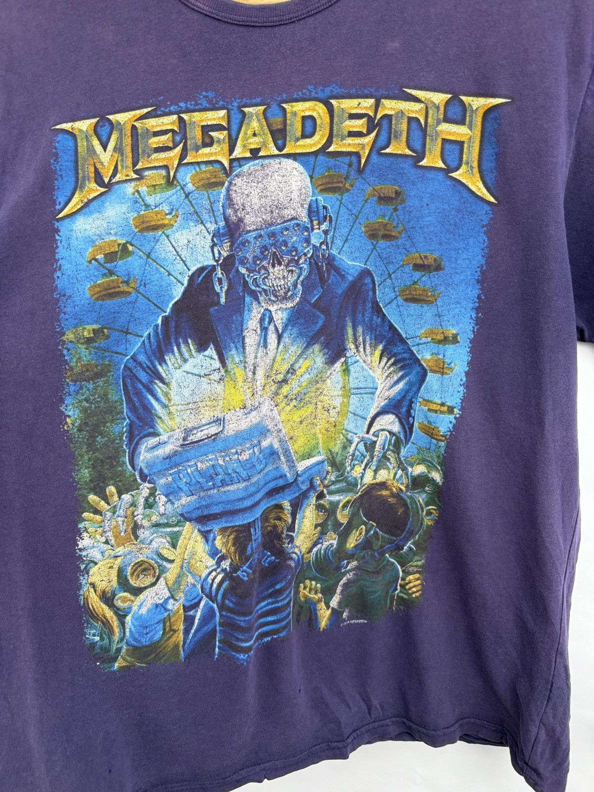 Megadeth 🇺🇸☠️ Megadeth The System Has Failed Plan B Thrash Metal Band Size US M / EU 48-50 / 2 - 4 Thumbnail