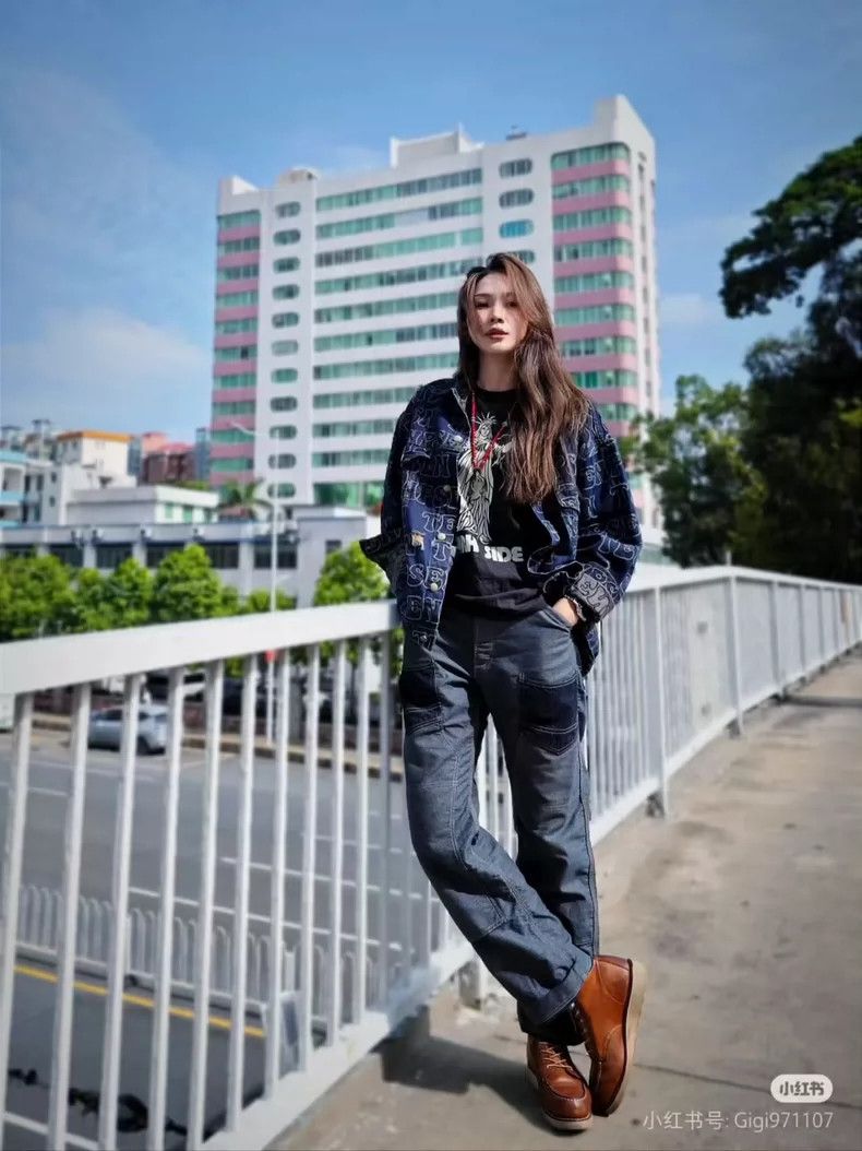 Freewheelers Freewheelers Jingxia out-of-print pepper salt-pin jeans Size US 30 / EU 46 - 6 Thumbnail