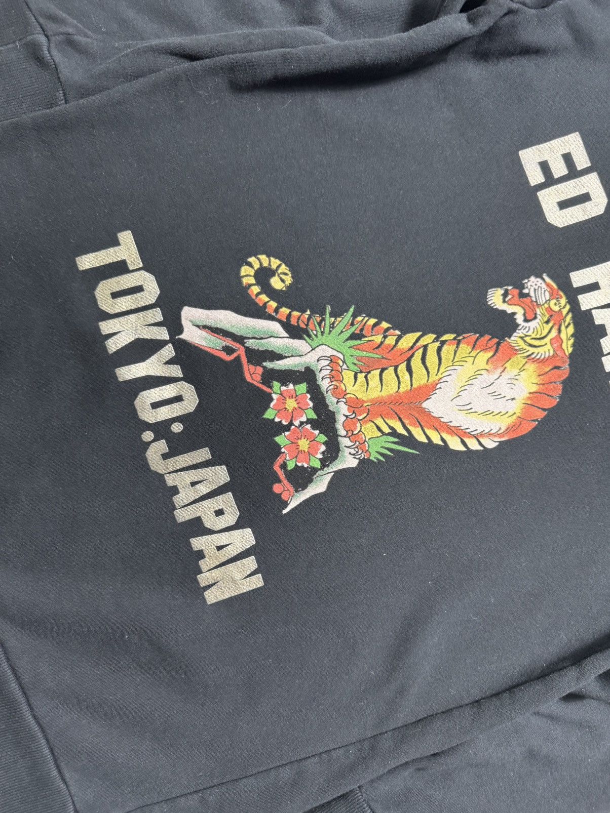 Ed Hardy Ed Hardy Black Tiger Big Logo Sweatshirt Size S Size US S / EU 44-46 / 1 - 10 Thumbnail