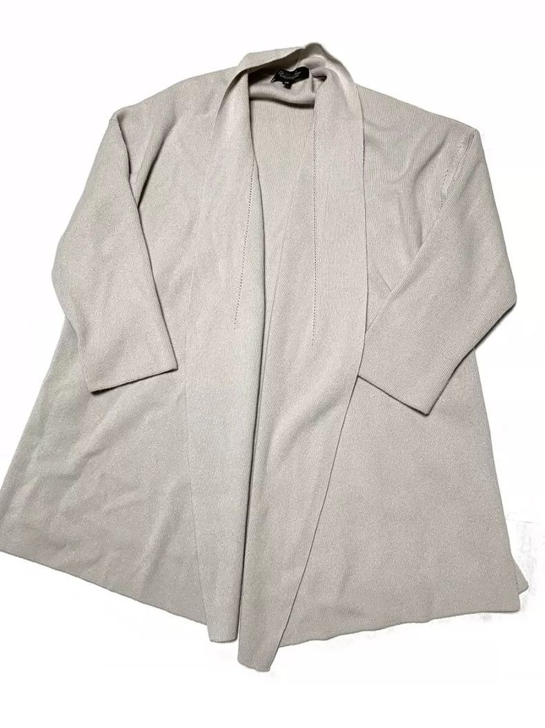 Loro Piana LORO PIANA 100% baby cashmere knit cardigan long cardigan Size M / US 6-8 / IT 42-44 - 2 Thumbnail