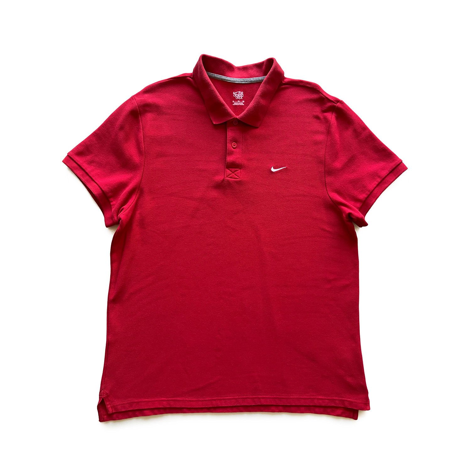 Nike Swoosh Red/White Polo T-Shirt Size US XL / EU 56 / 4 - 1 Thumbnail