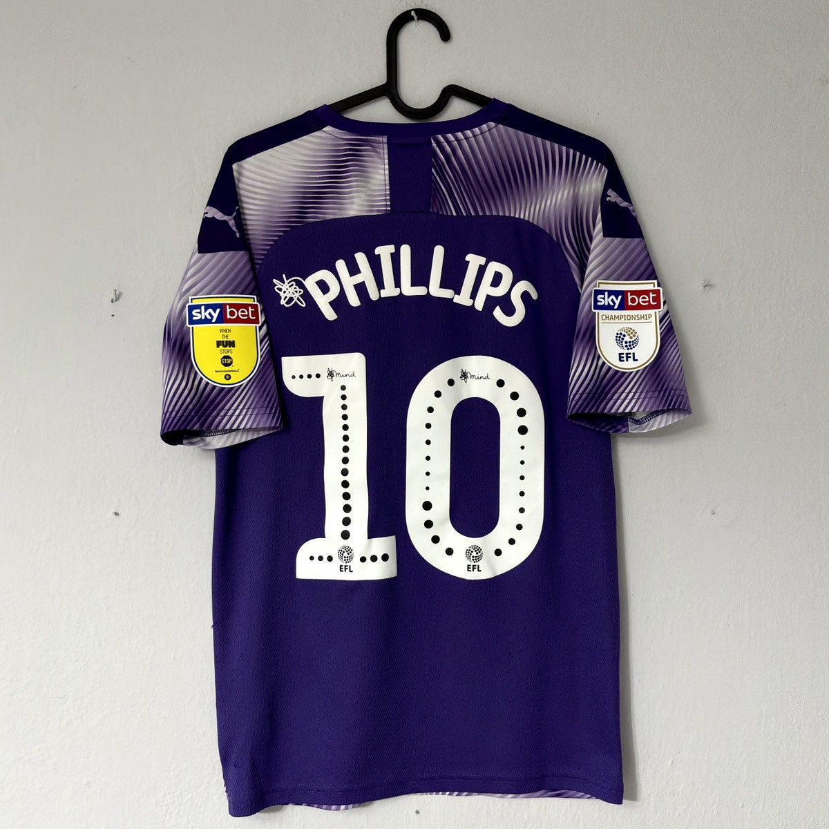 Puma 2019 2020 West Bromwich Player Issue Puma Soccer Jersey Kit Size US S / EU 44-46 / 1 - 7 Thumbnail