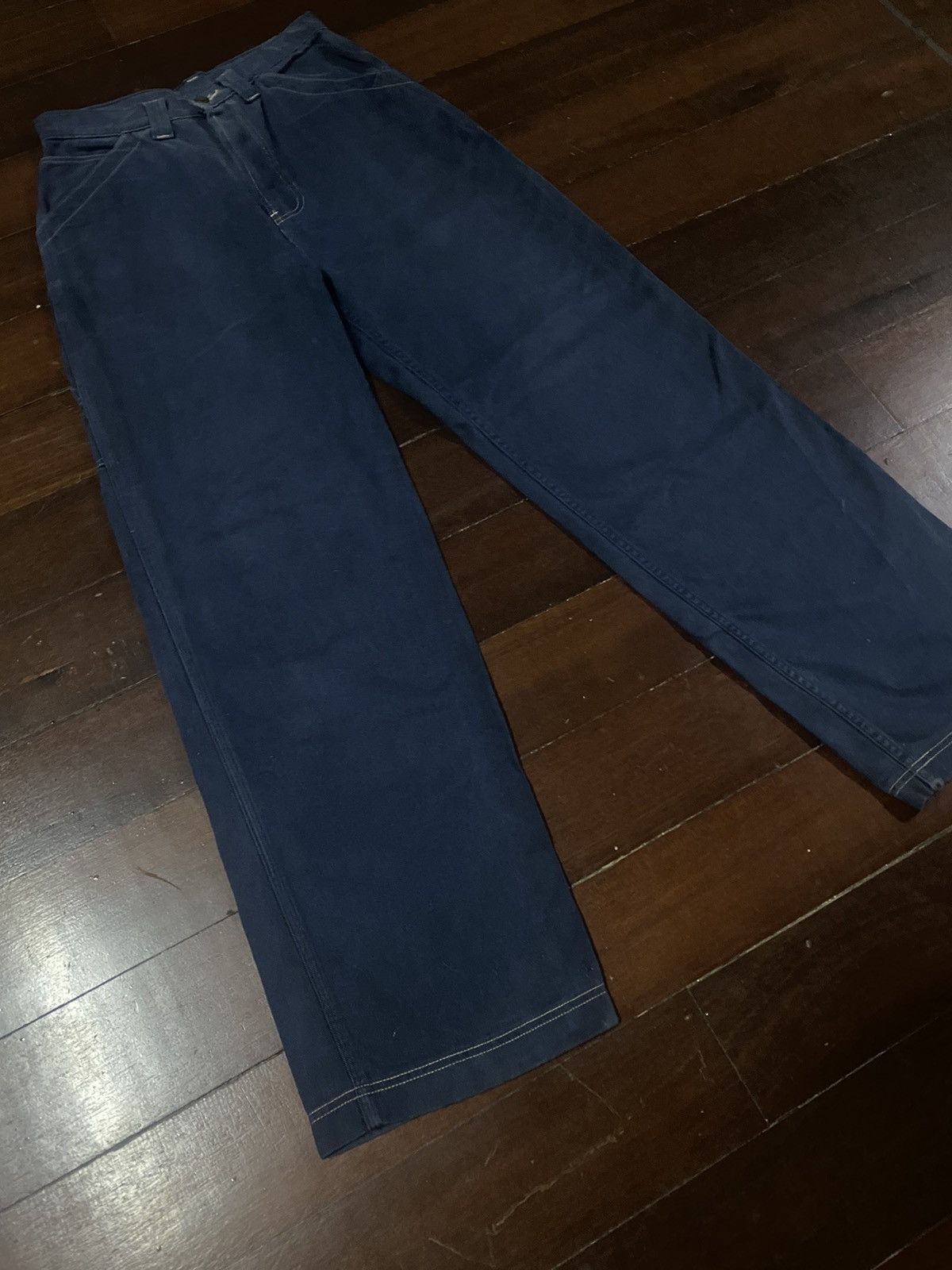 Powell Peralta FIRE 🔥VINTAGE 80s AIRWALK SKATE carpenter workwear skater B1 Size US 33 - 13 Thumbnail