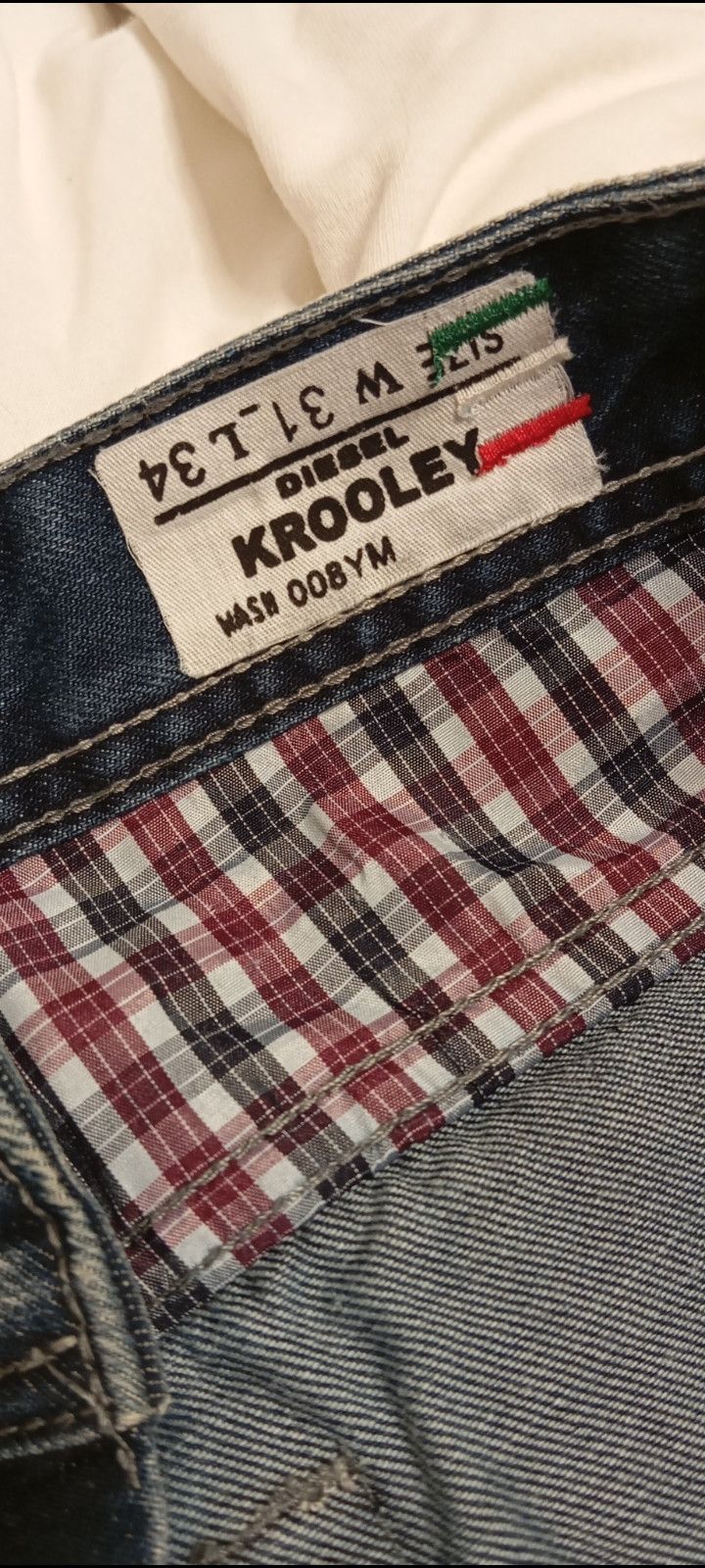 Diesel Diesel Denim Regular Jeans Size US 31 - 2 Thumbnail