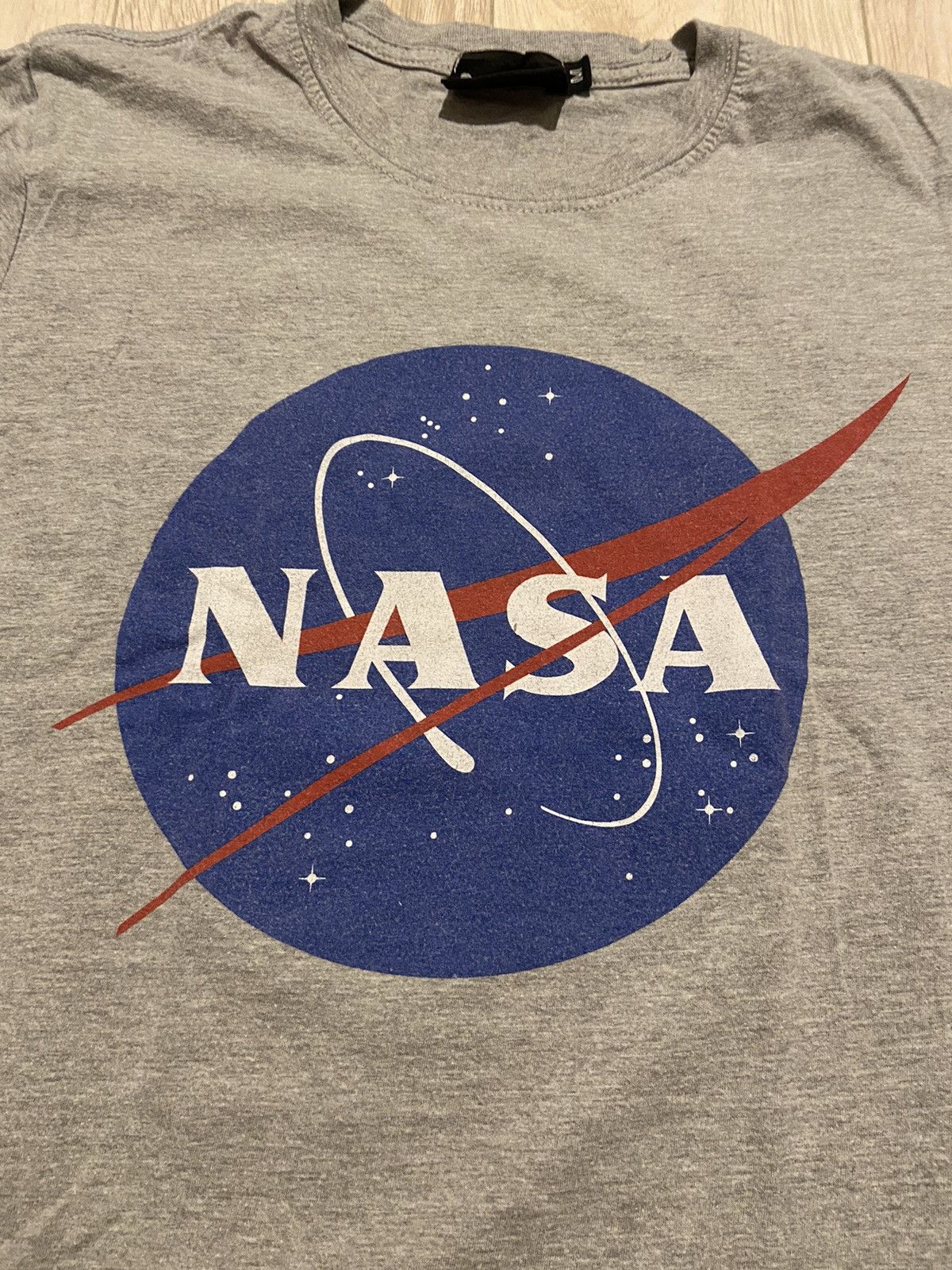 NASA Nasa logo gray tee Size US M / EU 48-50 / 2 - 3 Thumbnail