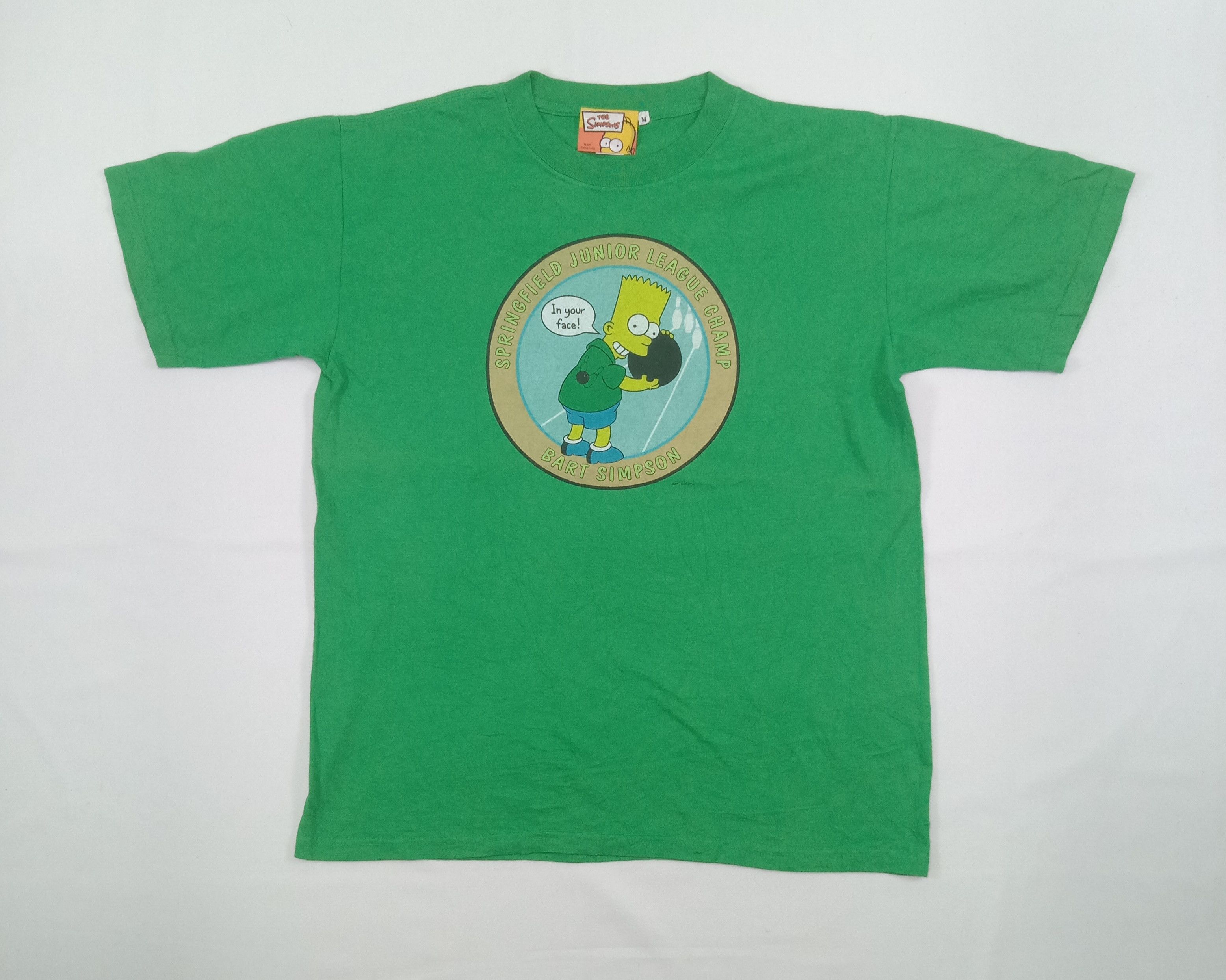Vintage Vintage The Simpsons x Bart Simpson T Shirt Size US M / EU 48-50 / 2 - 1 Thumbnail