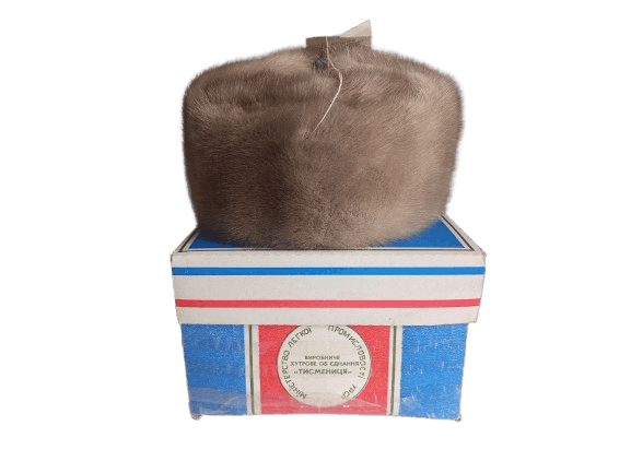 Other Hat Men’s Mink Ushanka Gray Size M 57 Size ONE SIZE - 3 Thumbnail
