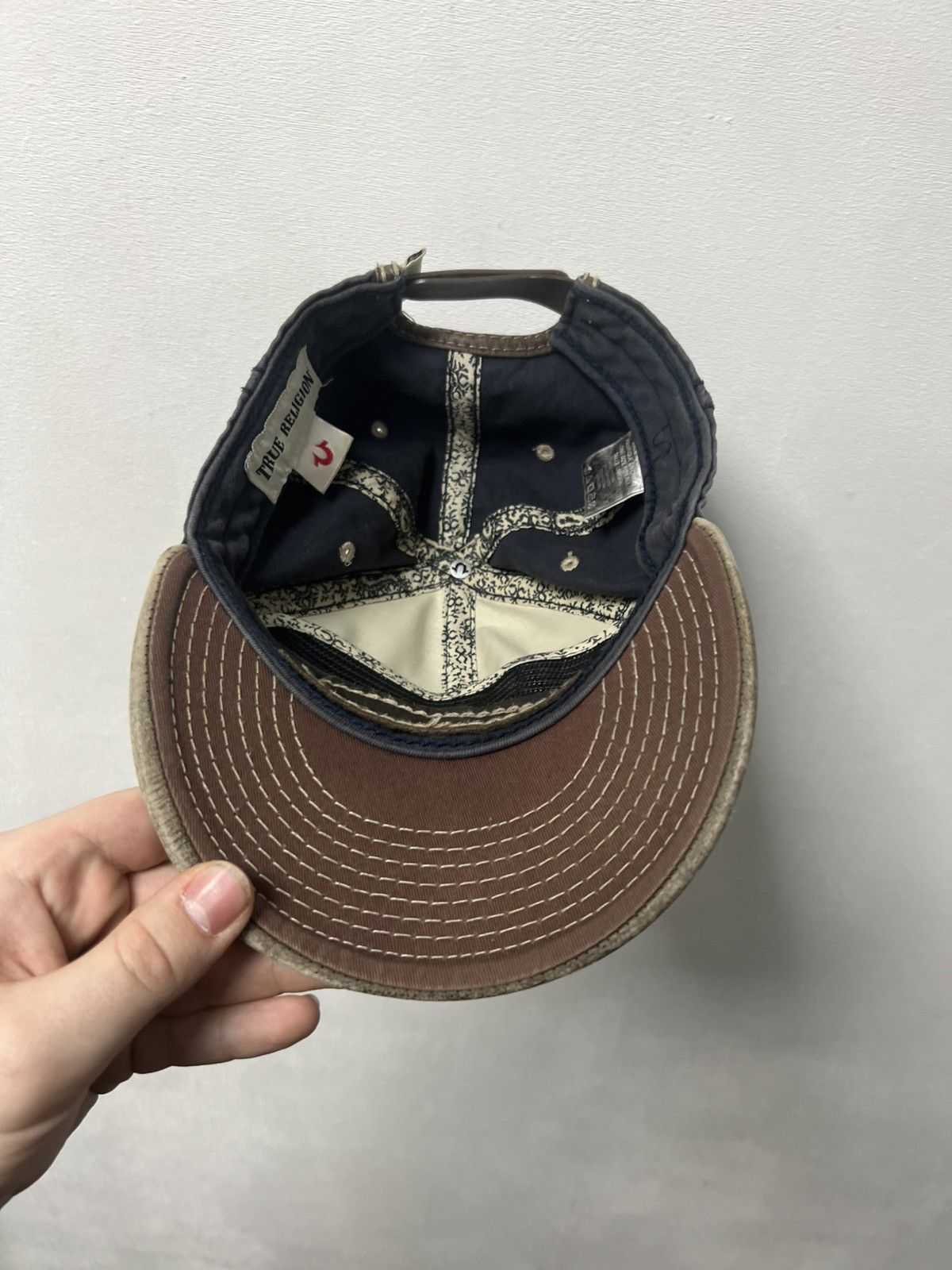 True Religion Vintage True Religion Cap Hat 90s Distrissed Y2K Size ONE SIZE - 8 Thumbnail