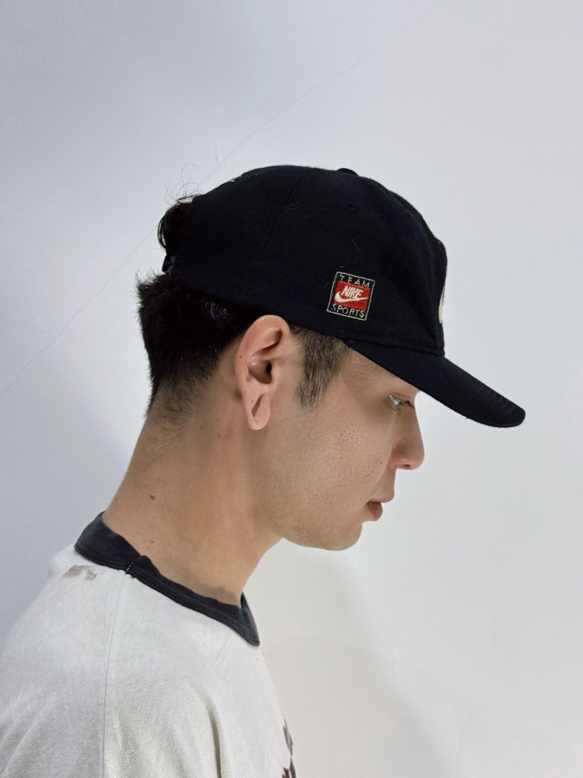 Nike Vintage Nike Big Swoosh Hat Size ONE SIZE - 2 Thumbnail