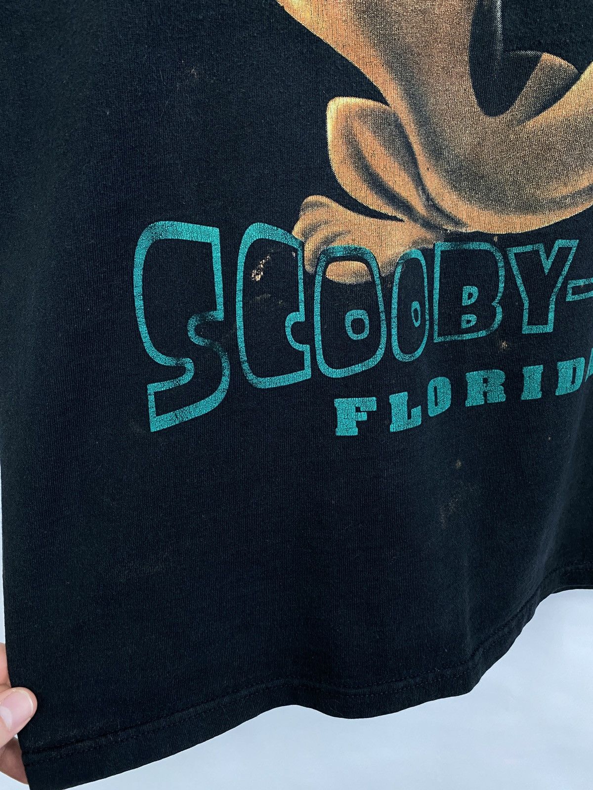 Band Tees × Vintage 🇺🇸 Vintage Y2K Scooby Doo Florida Humor Rare Retro T-Shirt Size US M / EU 48-50 / 2 - 6 Thumbnail