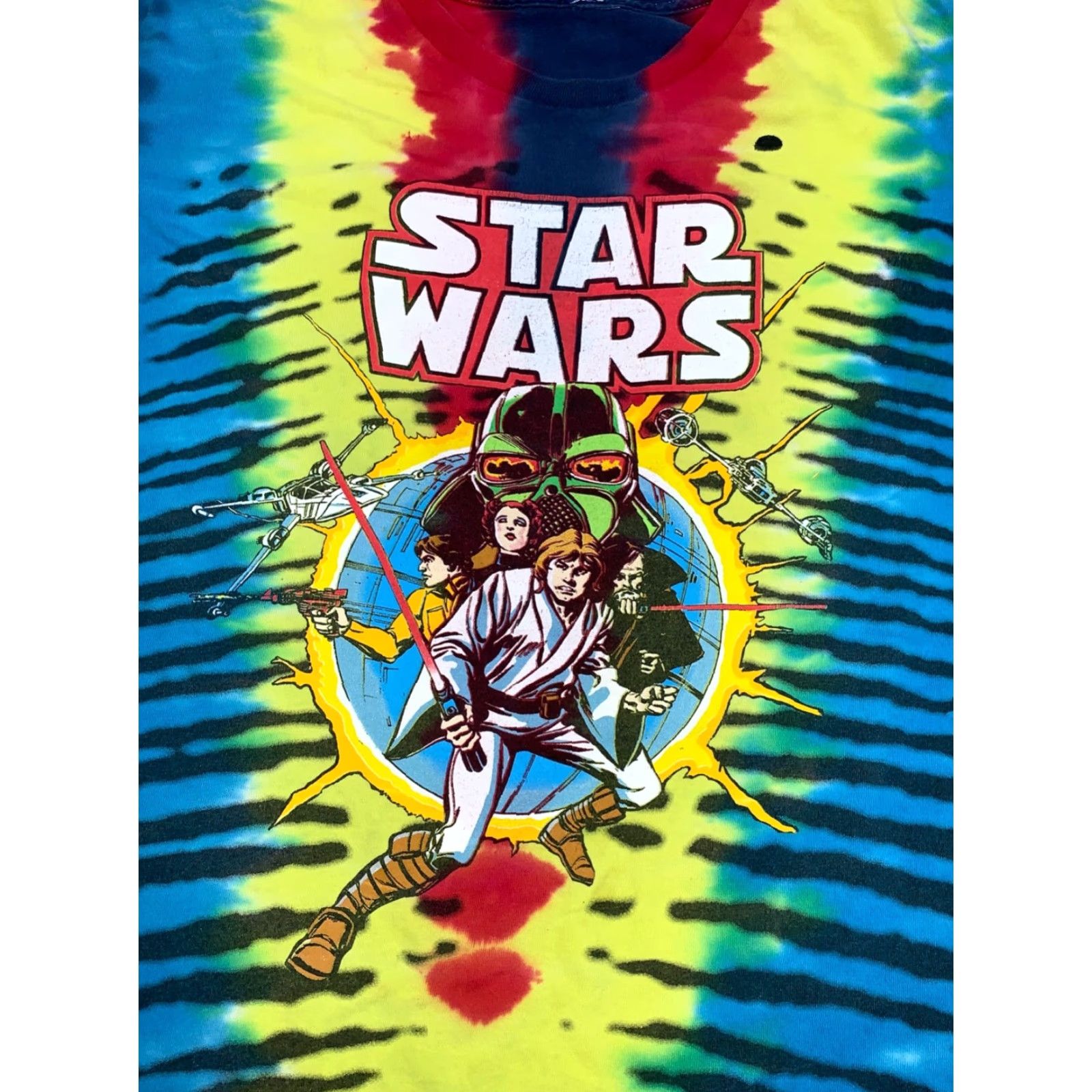 Disney Disney Star Wars Shirt Mens XL Short Sleeve Crew Neck Multicolor 12255 Size US XL / EU 56 / 4 - 4 Thumbnail