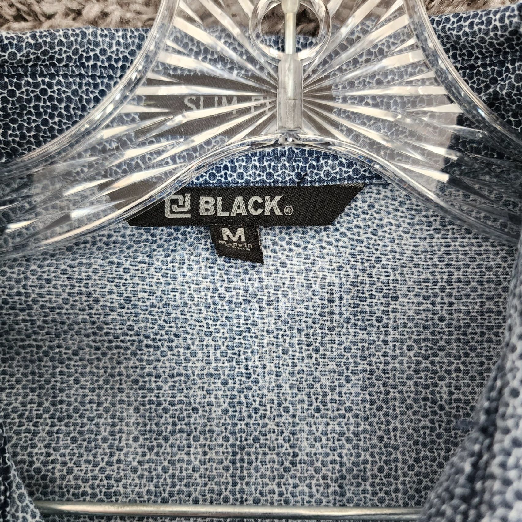 Buckle Black VINTAGE Buckle Black Mens Long Sleeve Shirt Size M Blue Pattern Slim Fit Button-Up Men's Clothing Size US M / EU 48-50 / 2 - 4 Thumbnail